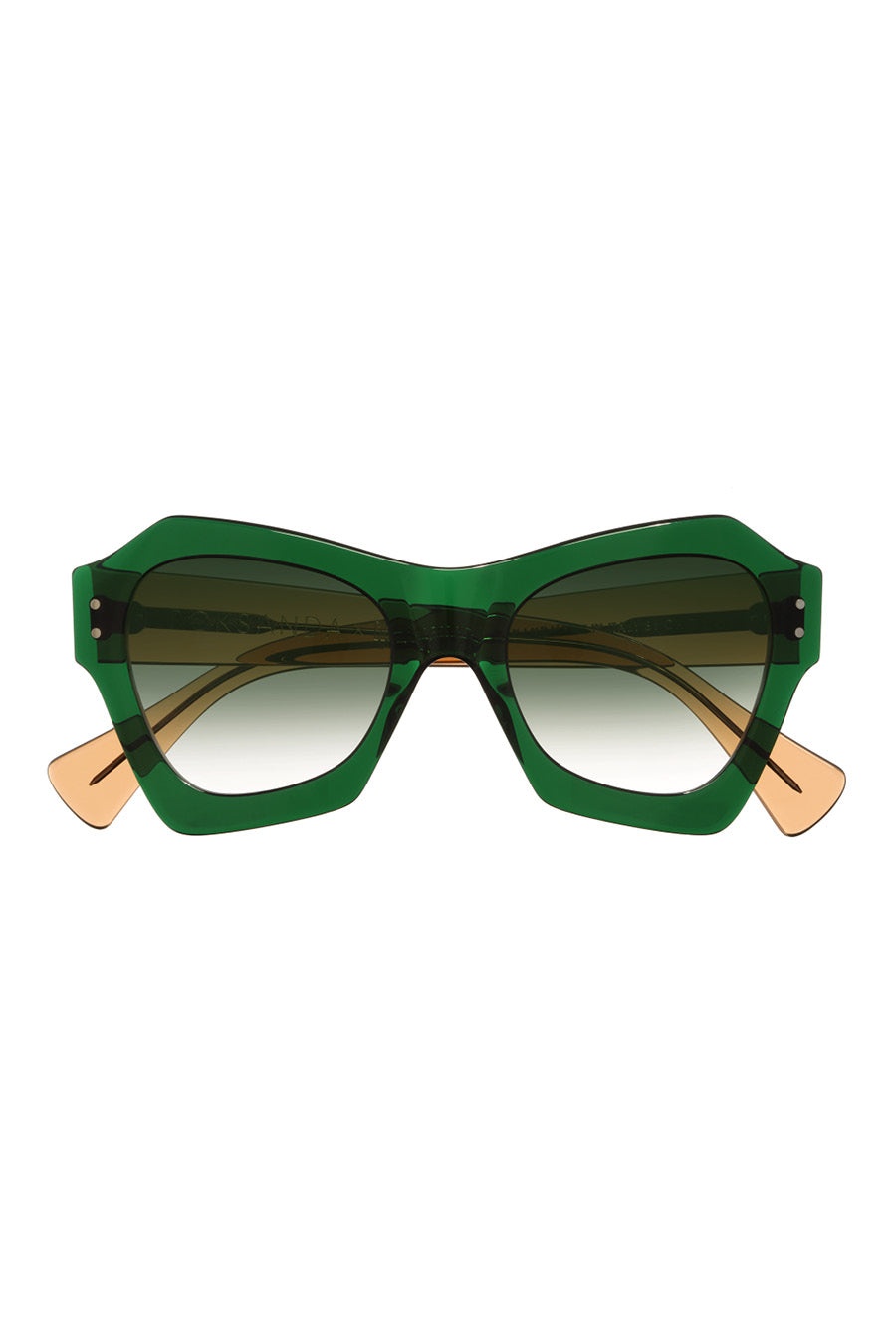 EMERALD GREEN HEXAGON - 3
