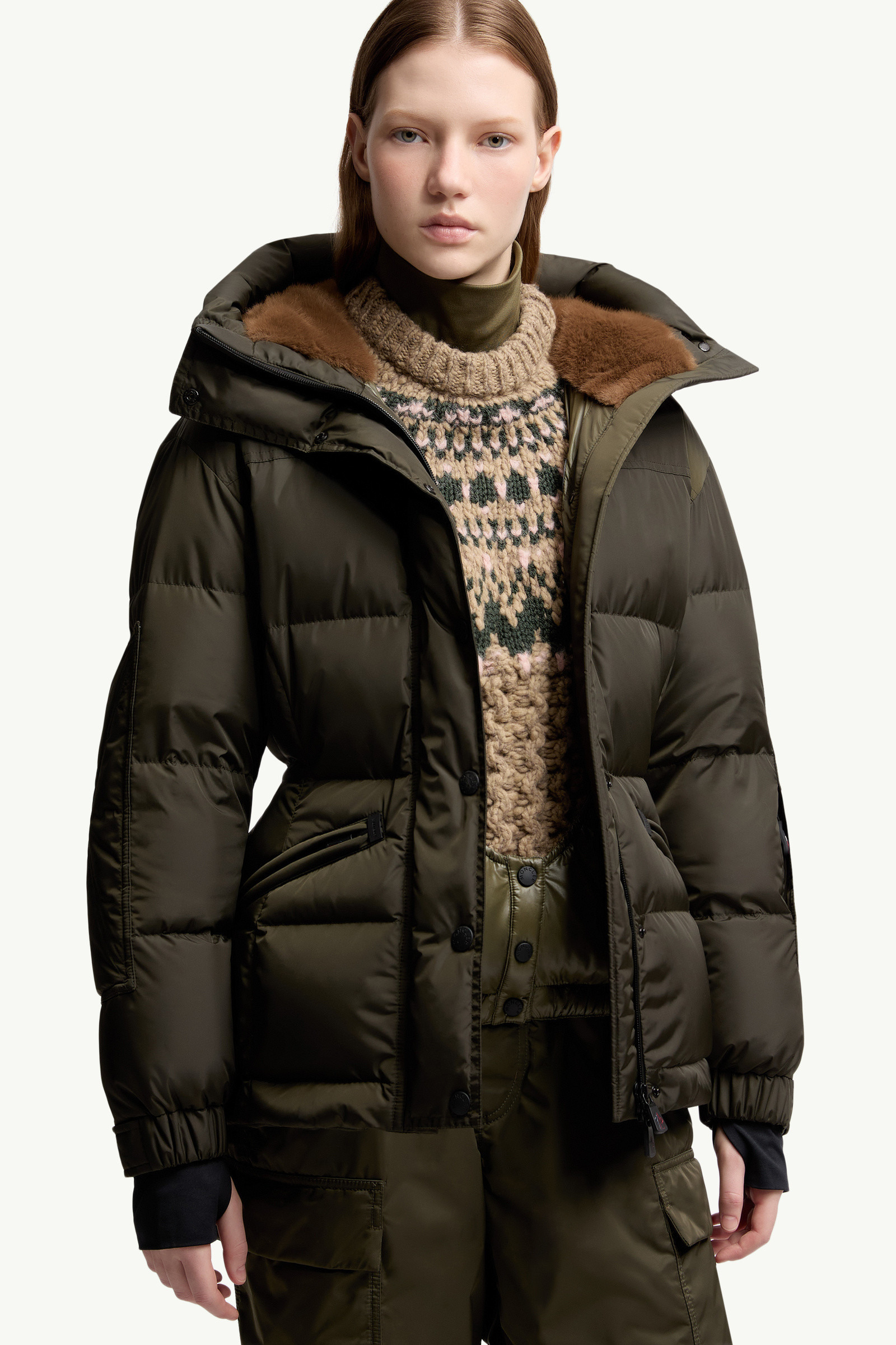Salastrains Belted Down Ski Jacket - 6