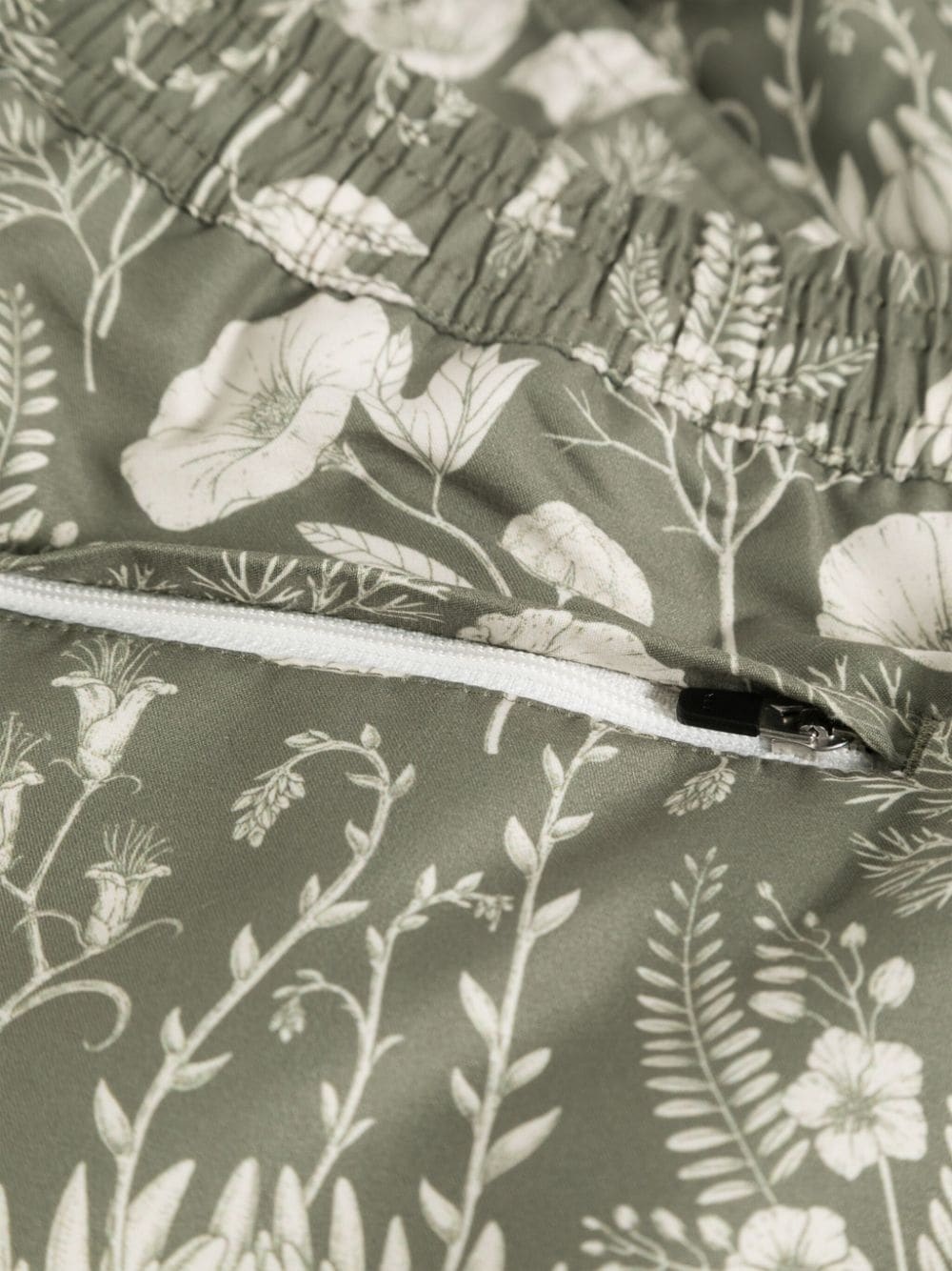 leaf-print swim shorts - 3
