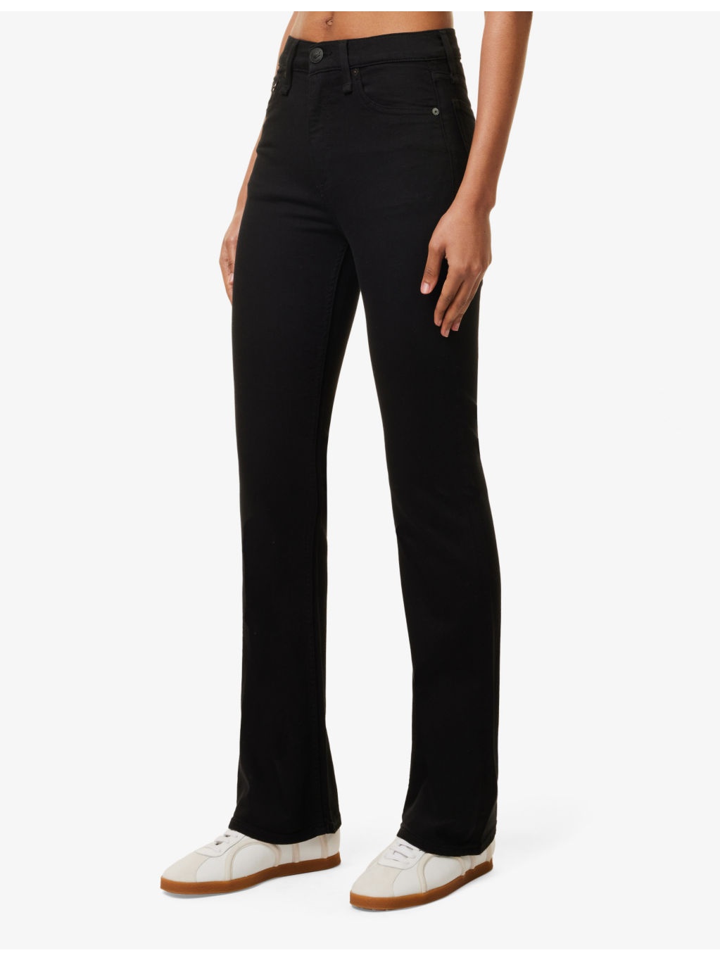 Peyton bootcut-leg mid-rise stretch-woven jeans - 3