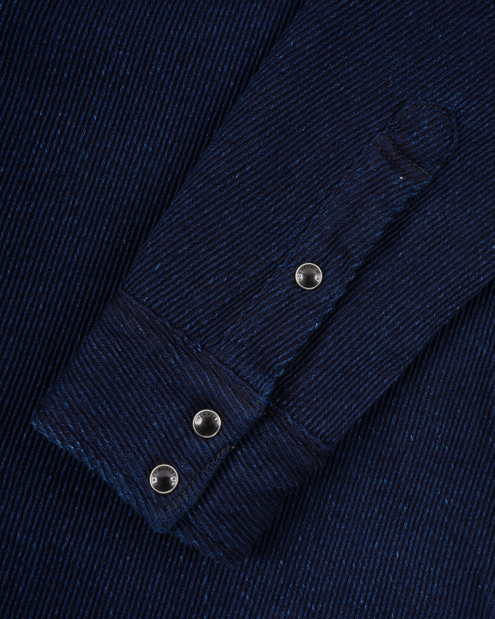 IHSH-208-IND Kersey Western Shirt - Indigo - 14