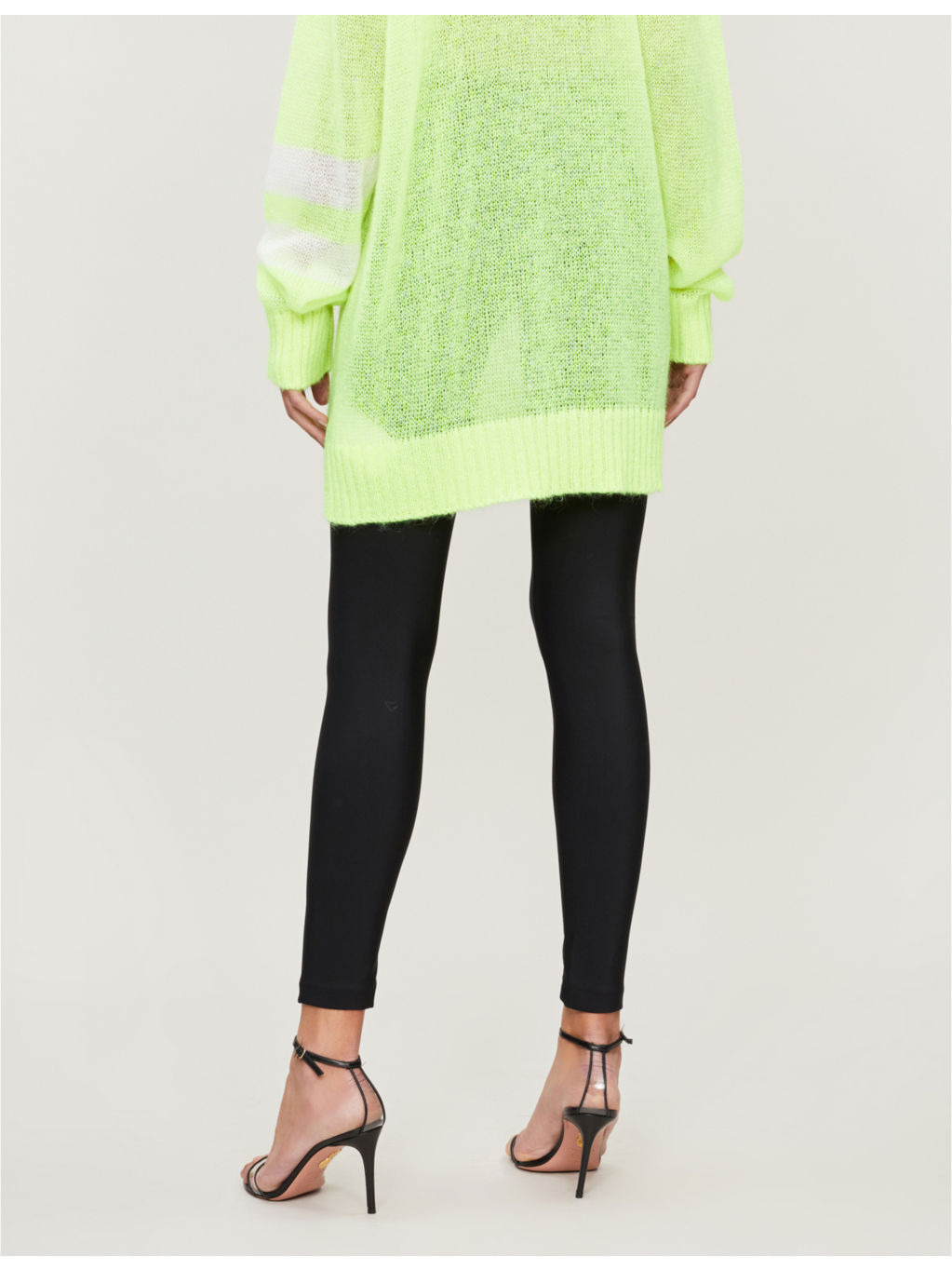 Scuba jersey leggings - 4
