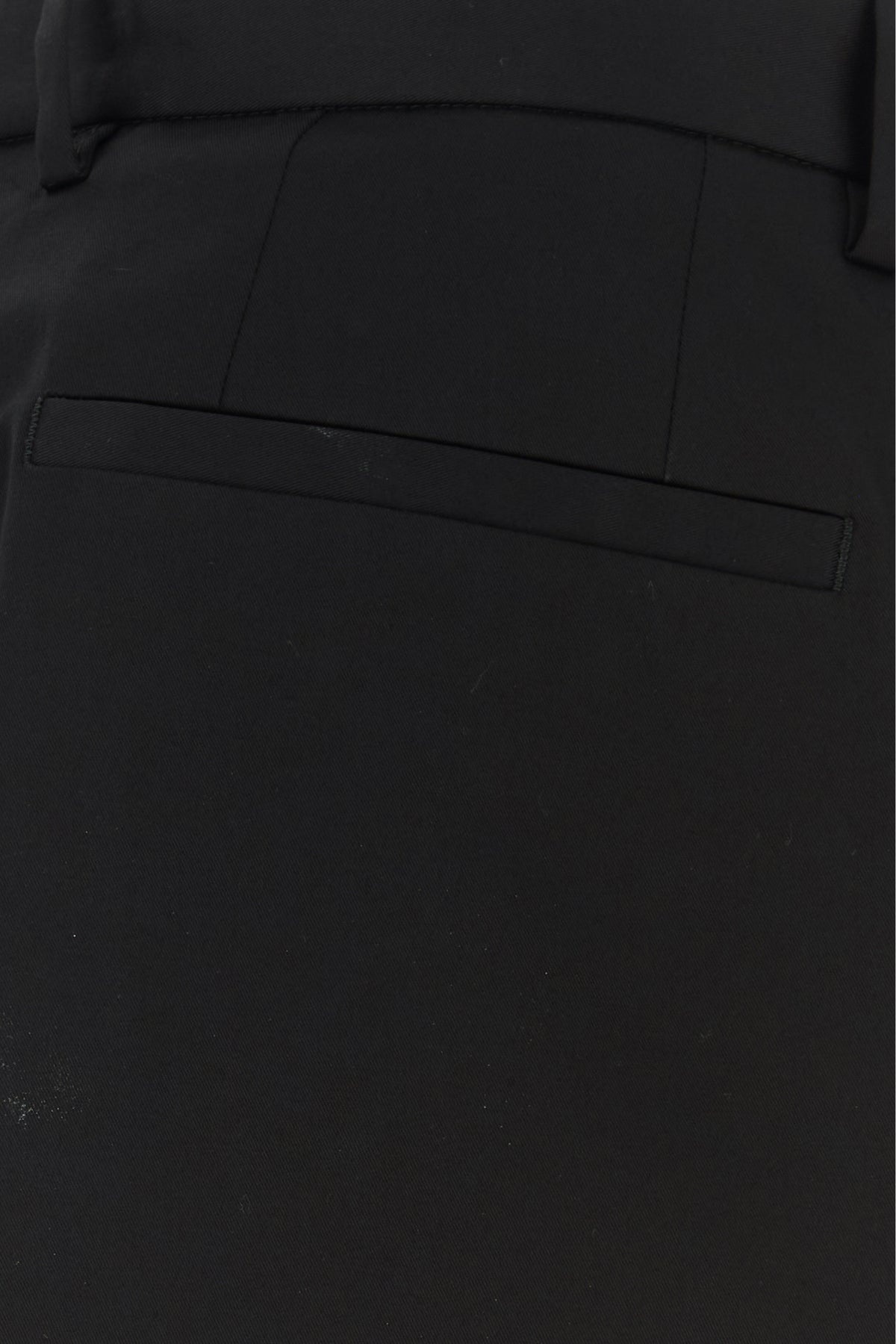 Black stretch gabardine pant - 3