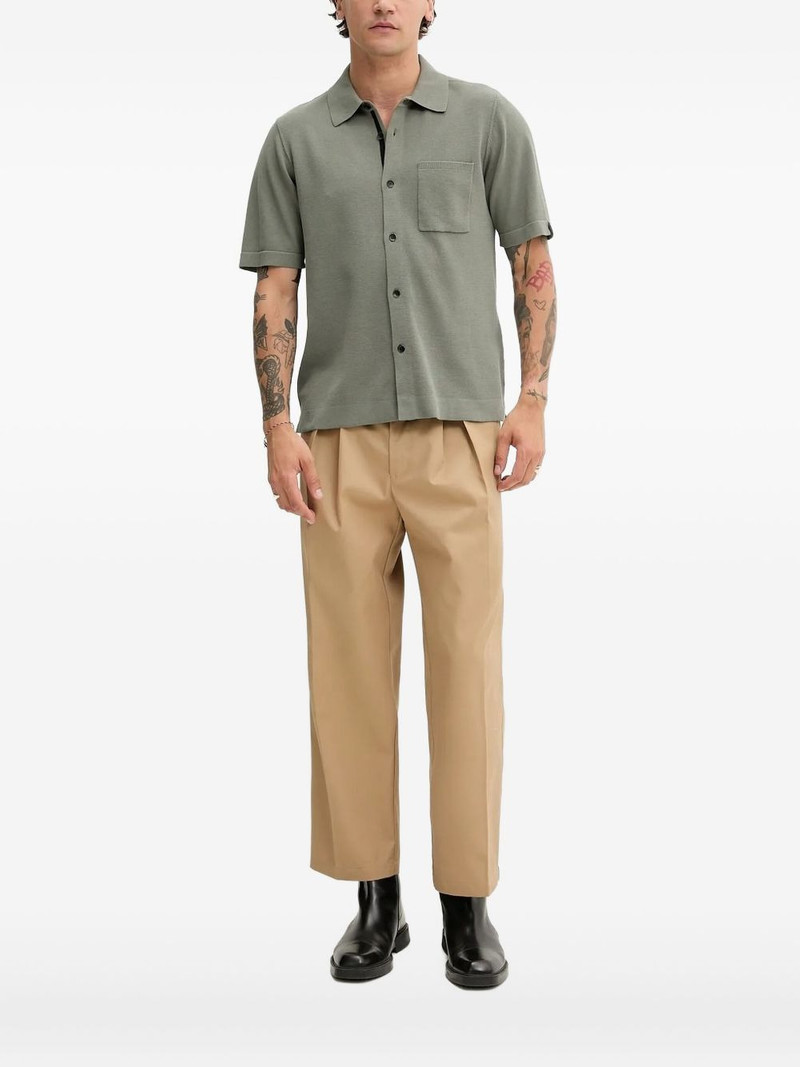 knitted pocket shirt 1