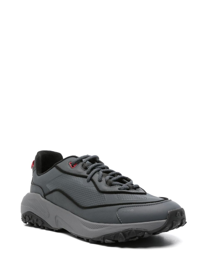 HUGO logo-print sneakers outlook