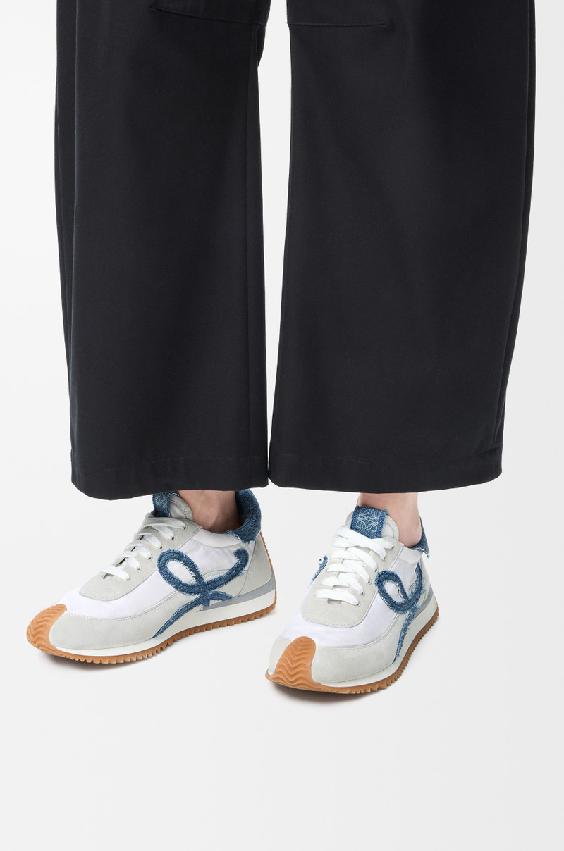 Loewe Flow Runner 2.0 in nylon and suede outlook
