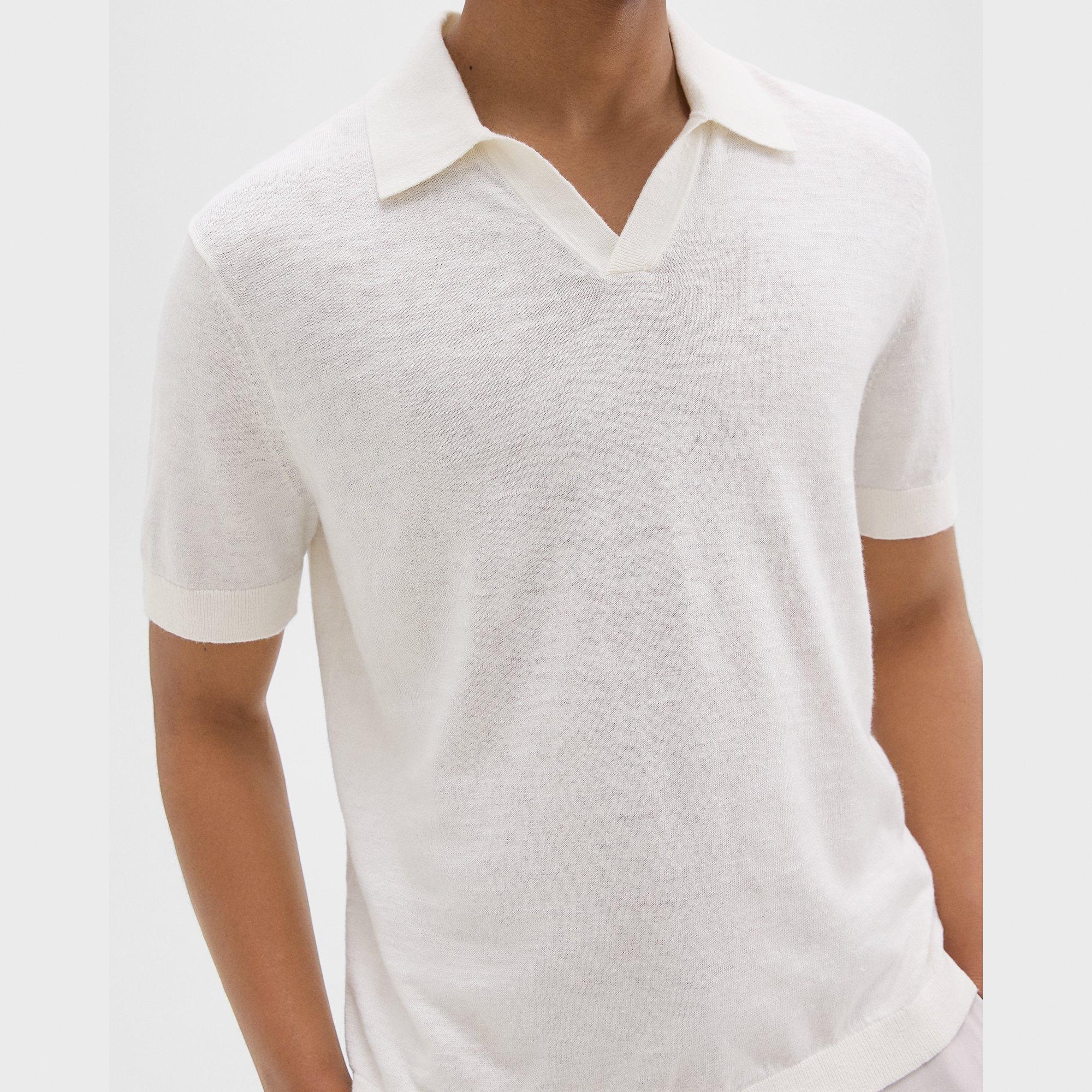 Brenan Polo Shirt in Cotton-Linen - 5