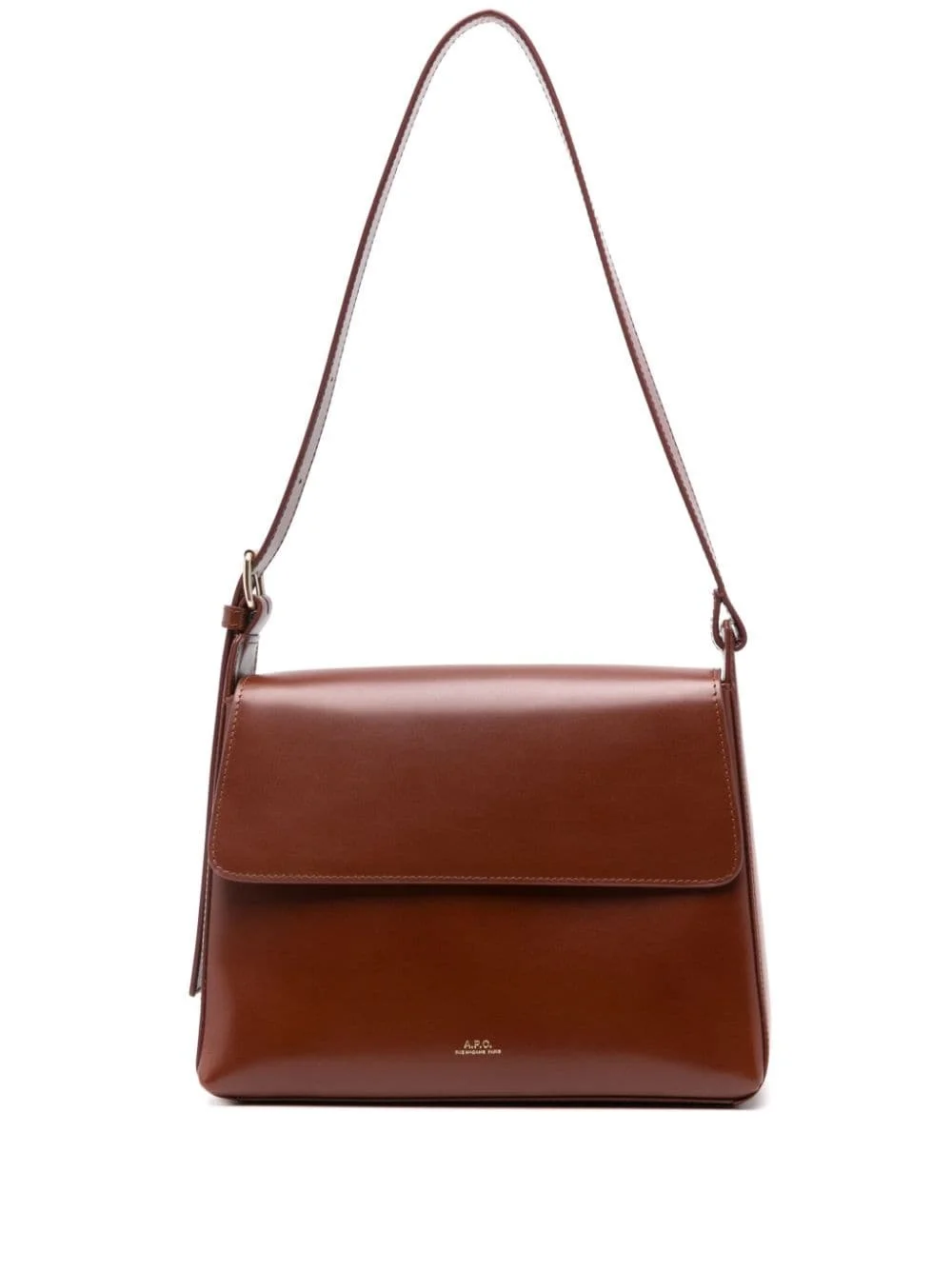 Virginie leather shoulder bag - 1