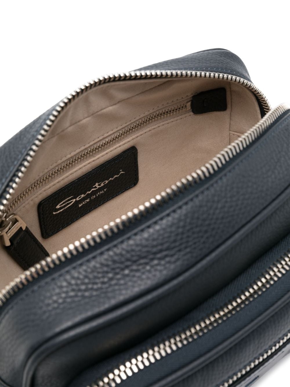 Tumbled leather shoulder bag - 5