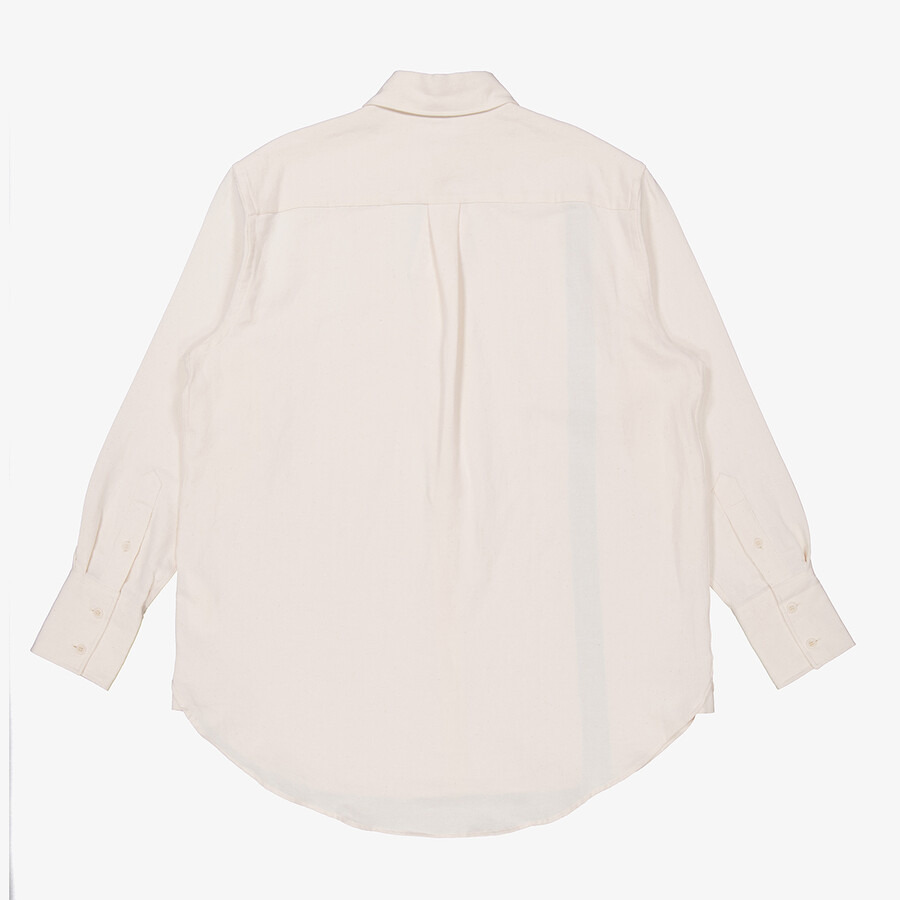 JW Anderson Logo-Stripe Cotton Blend Shirt - 6