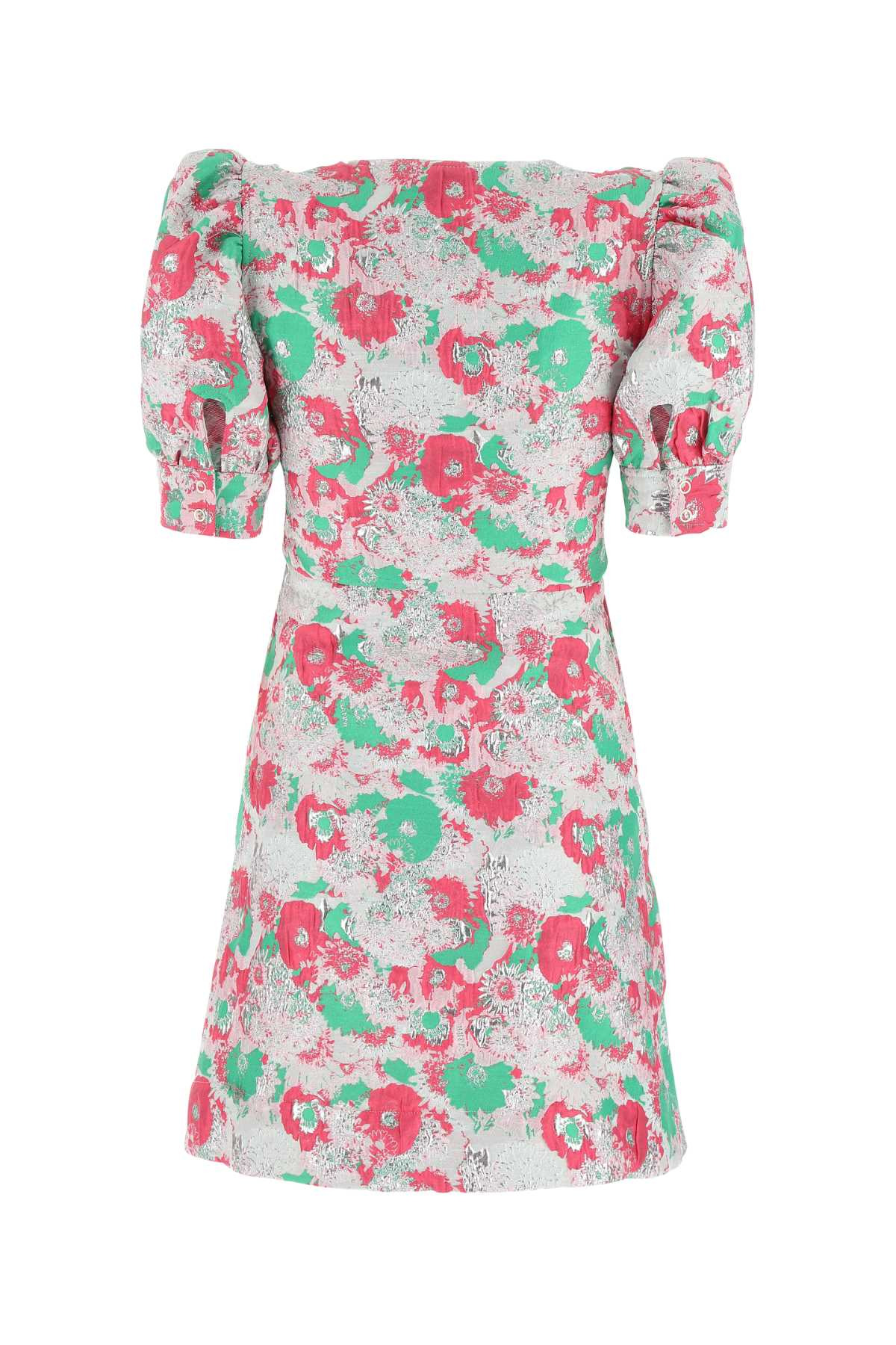 Ganni Women Embroidered Polyester Blend Mini Dress - 2
