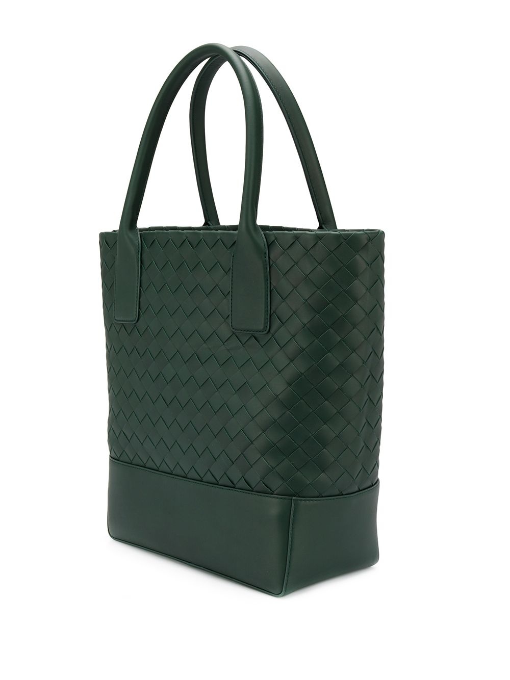 intrecciato weave tote bag - 3