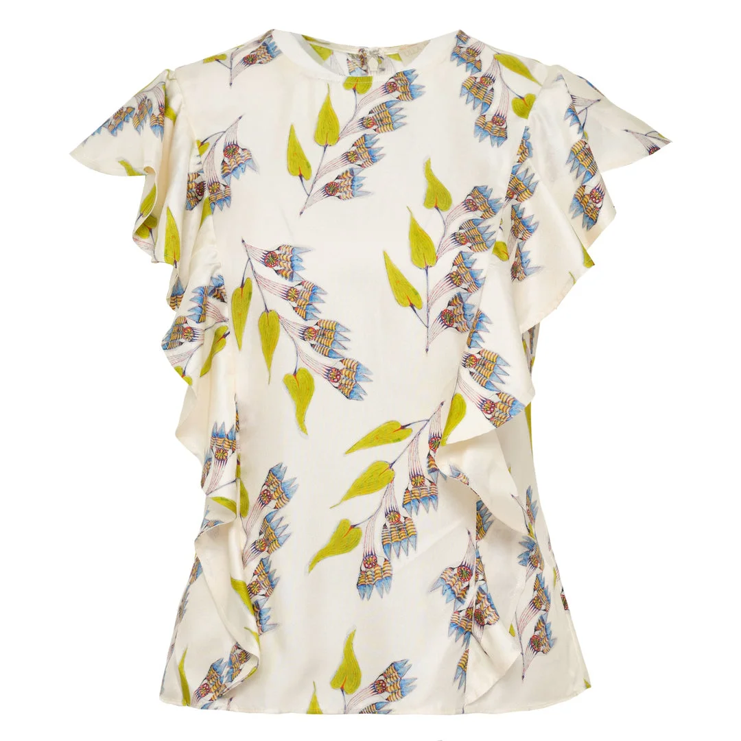 Botanical Sleeveless Top - 1