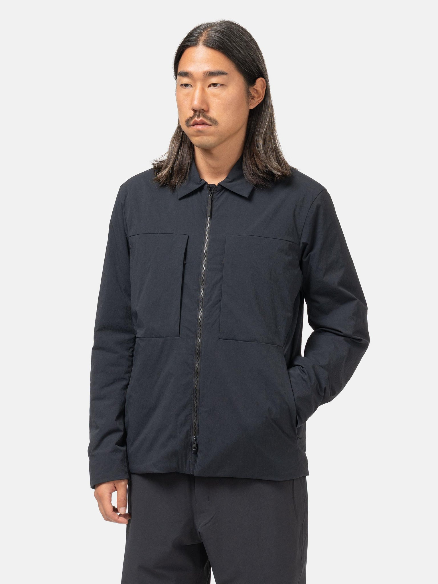 Mionn Insulated Overshirt Black - 4