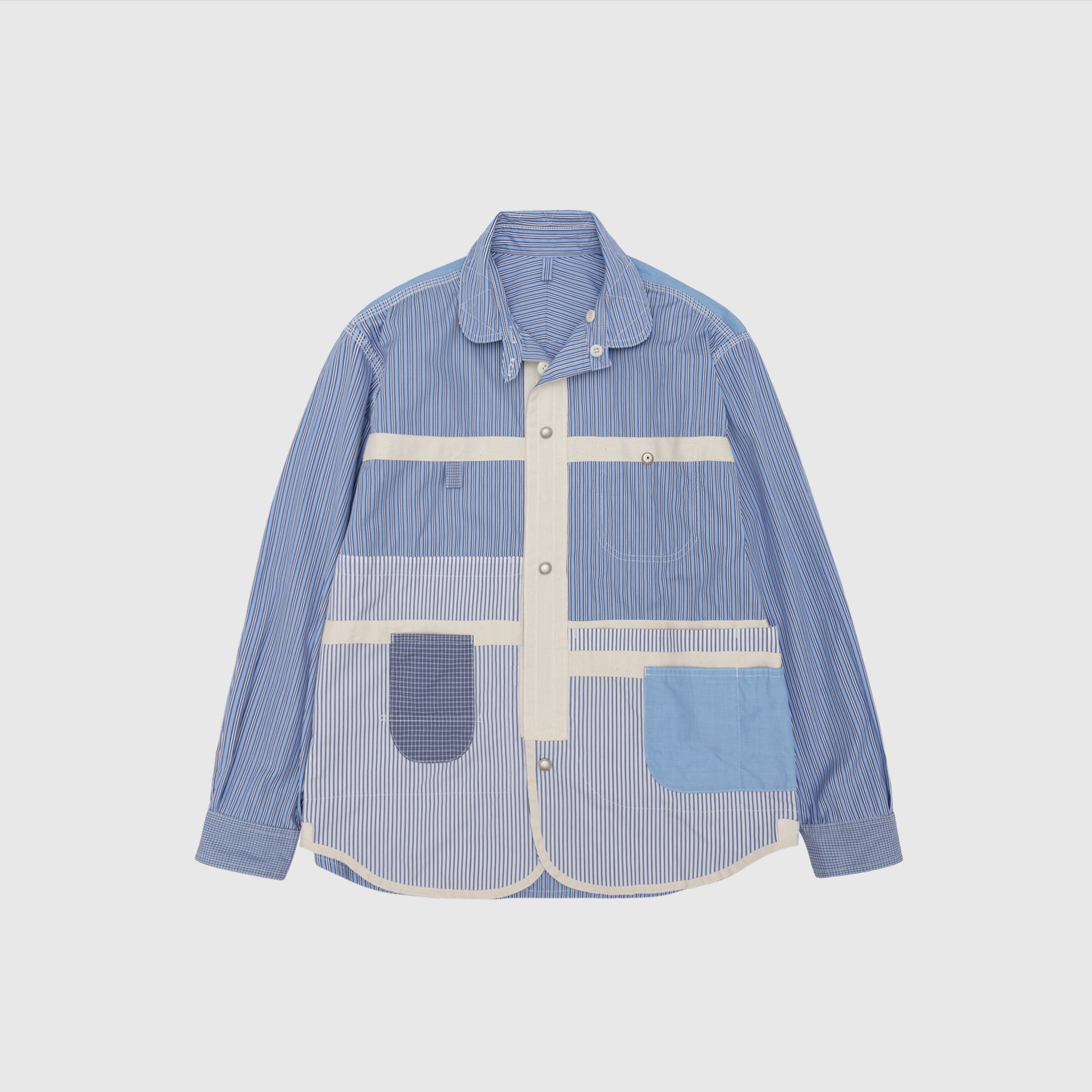 PINSTRIPE WORKWEAR SHIRT - 2