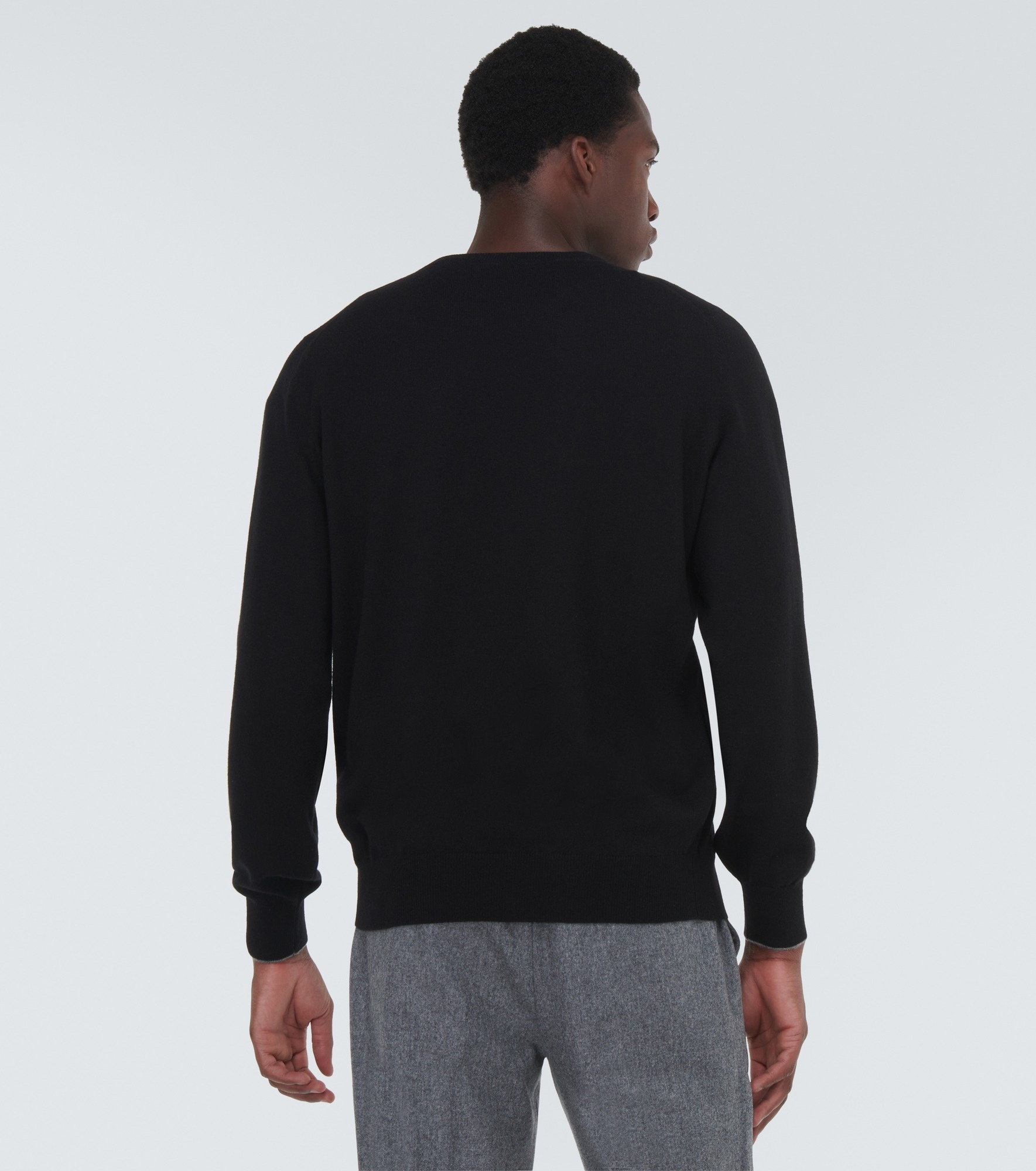 Cashmere crewneck sweater - 4