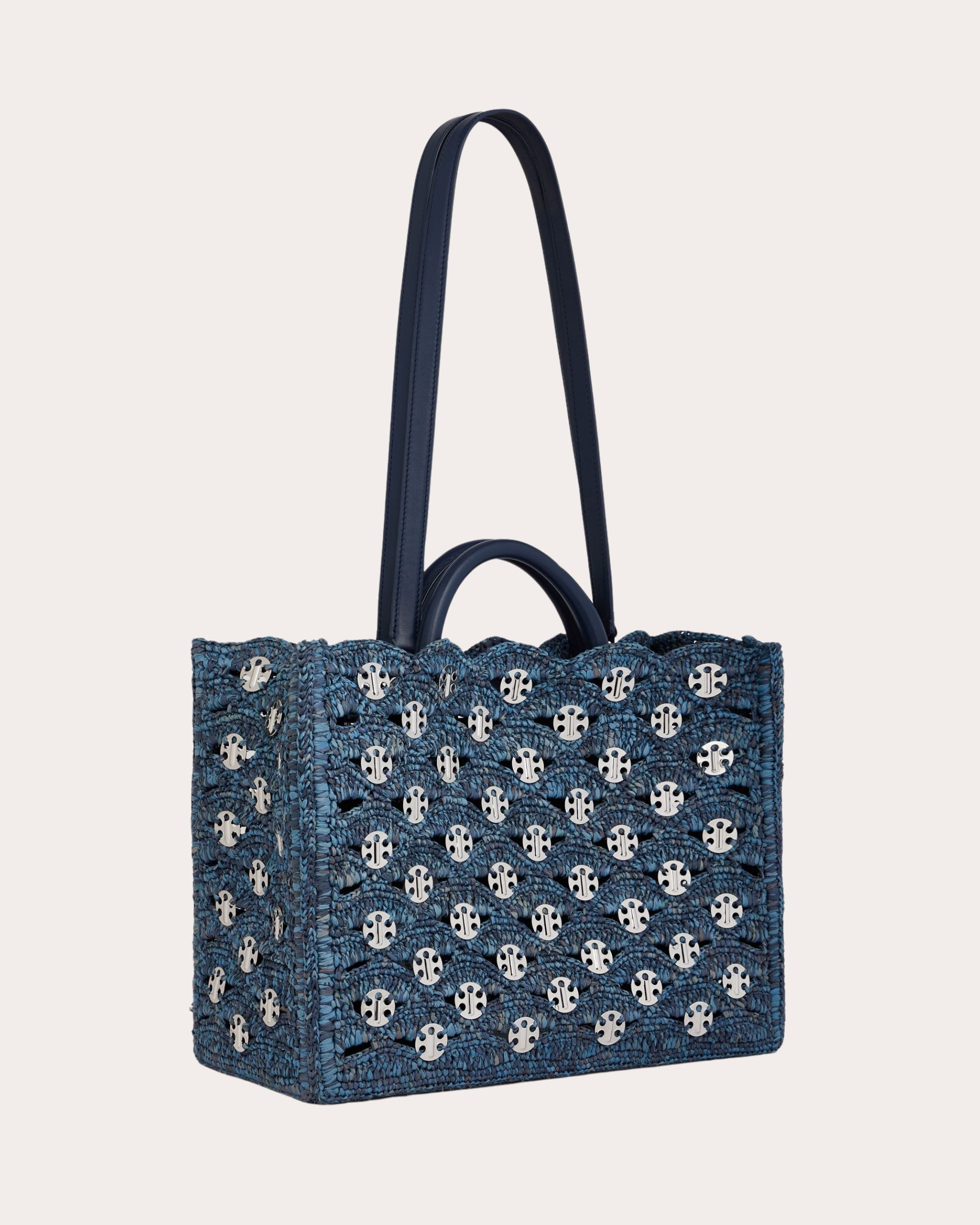 Crocheted Raffia 1969 Tote Bag - 3