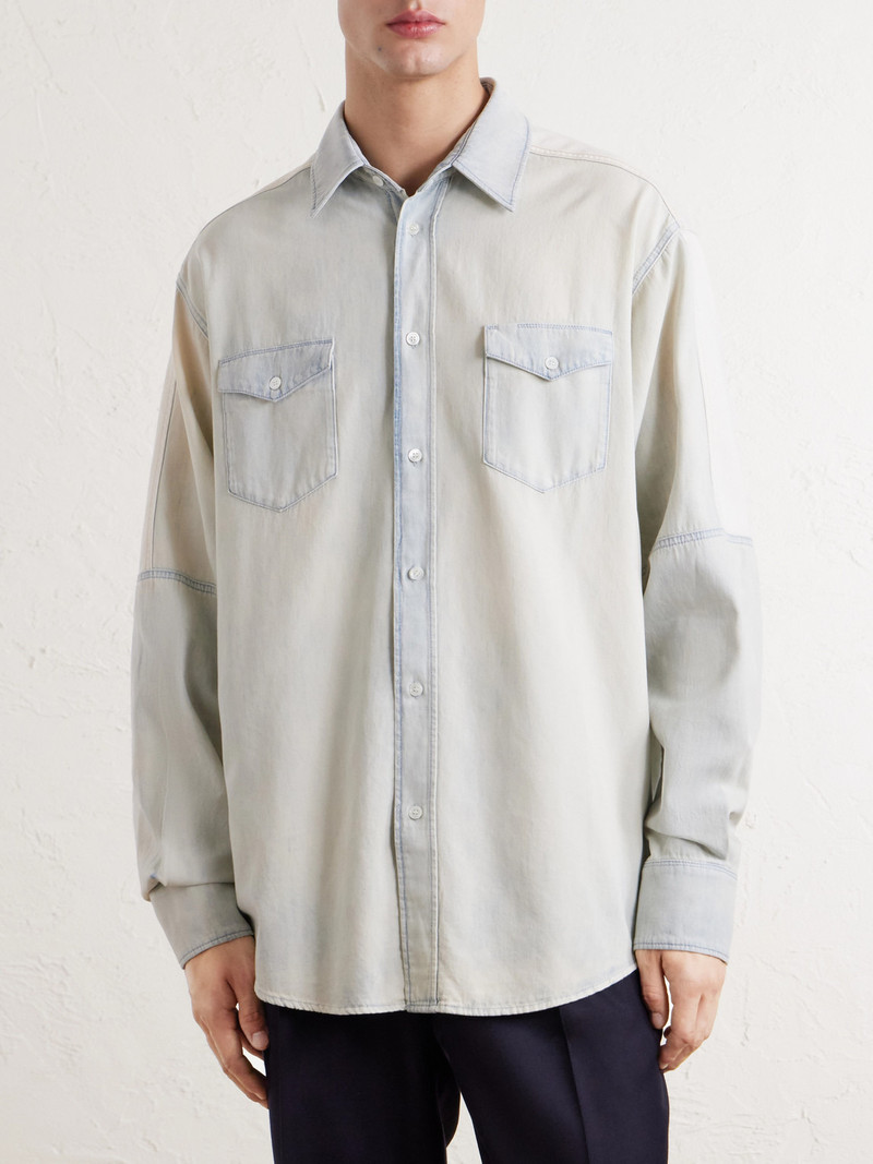Washed Denim Shirt 3