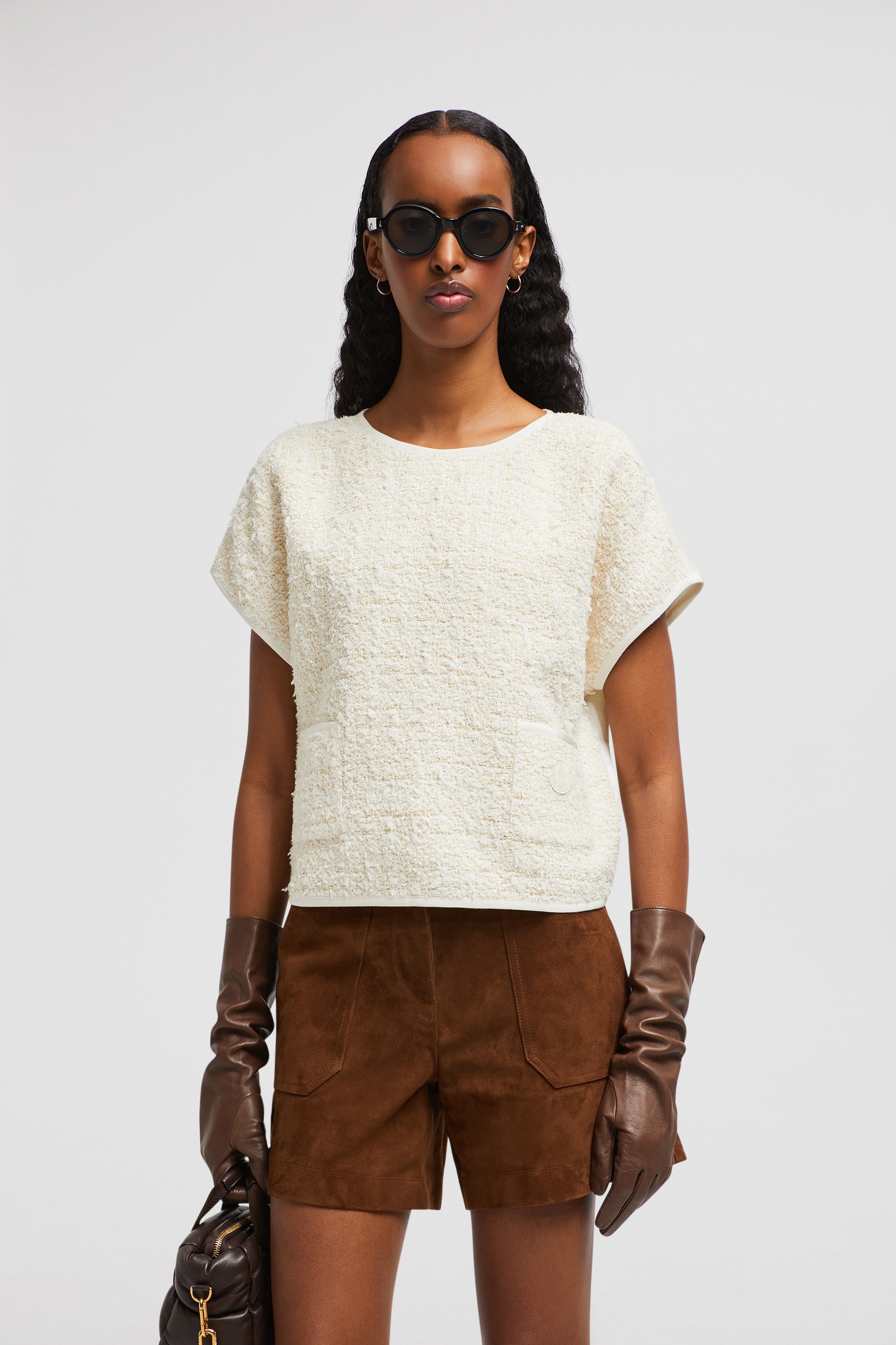 Silk & Tweed Top - 2