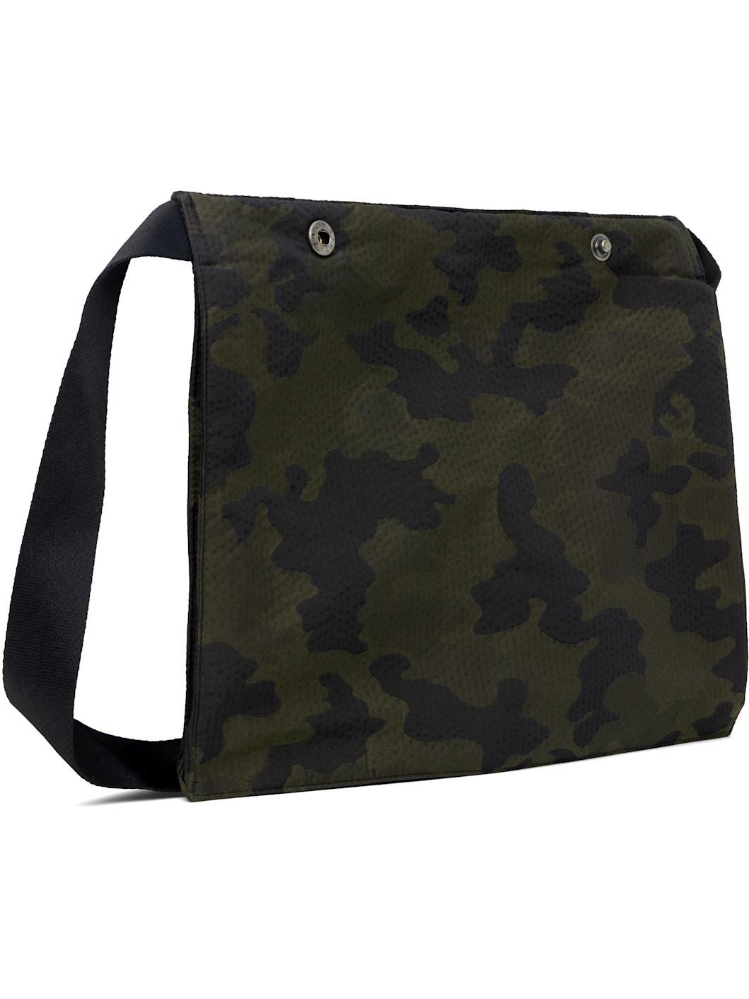 Khaki 3Way Camouflage Pocket Messenger Bag - 3