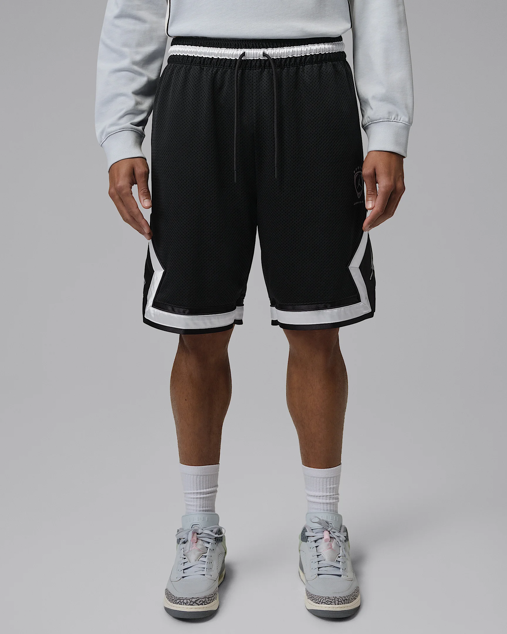 Jordan Brooklyn Men's Diamond Mesh Shorts - 1