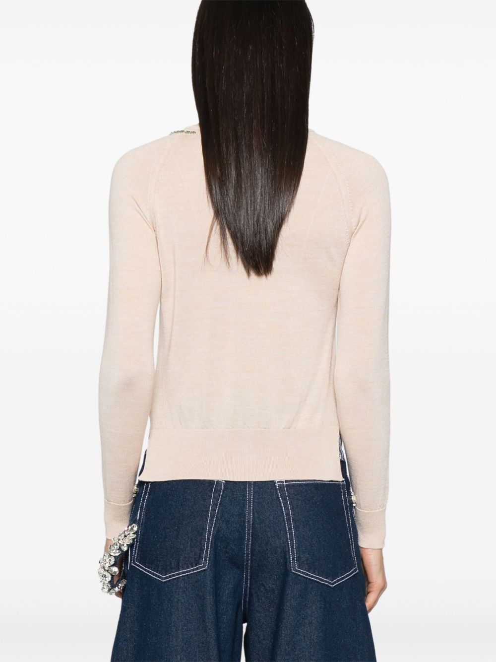 fine-knit cardigan - 4