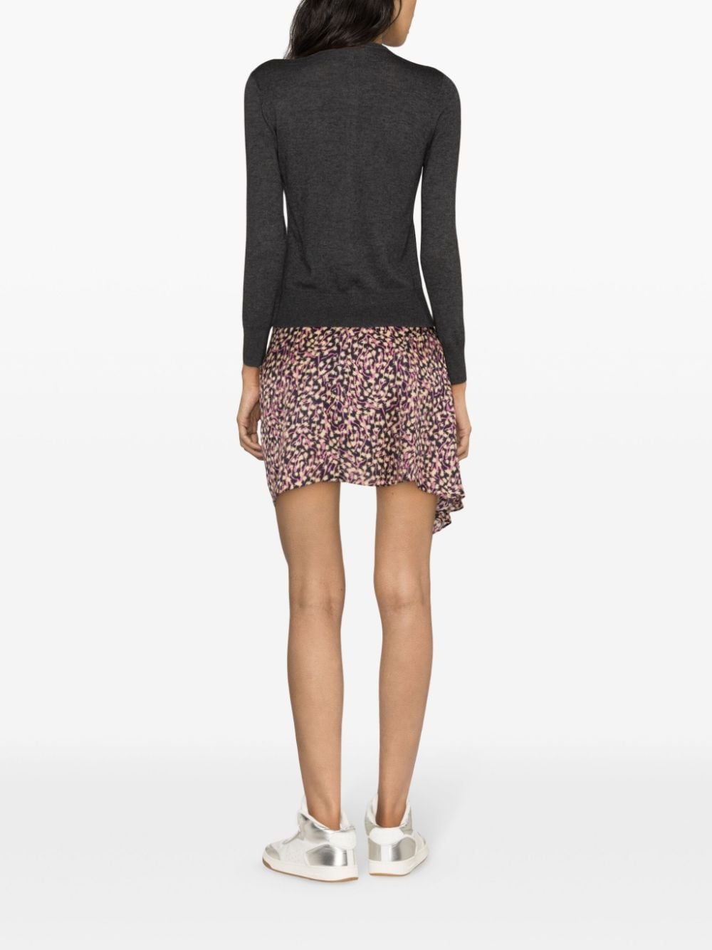 Selena asymmetric draped skirt - 4