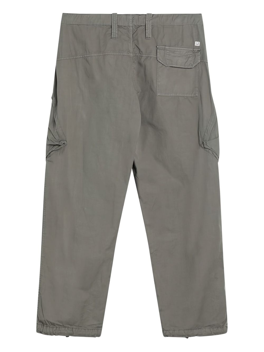 cotton gabardine trousers - 7