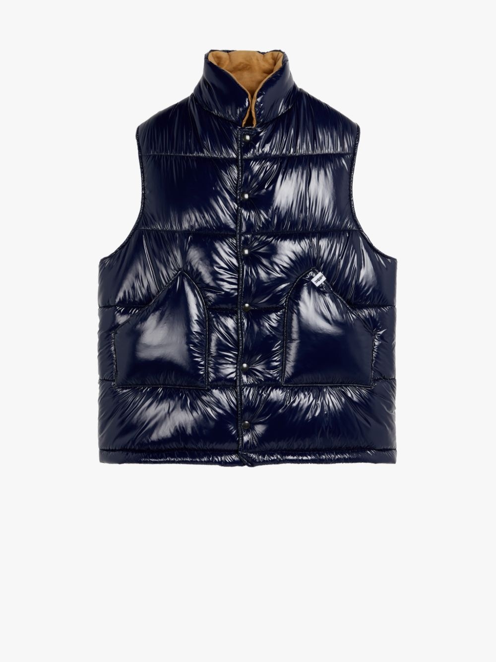 OSAKA NAVY NYLON GILET | GQF-304 - 1