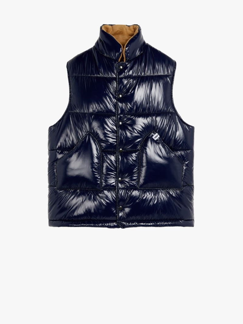 OSAKA NAVY NYLON GILET | GQF-304 1