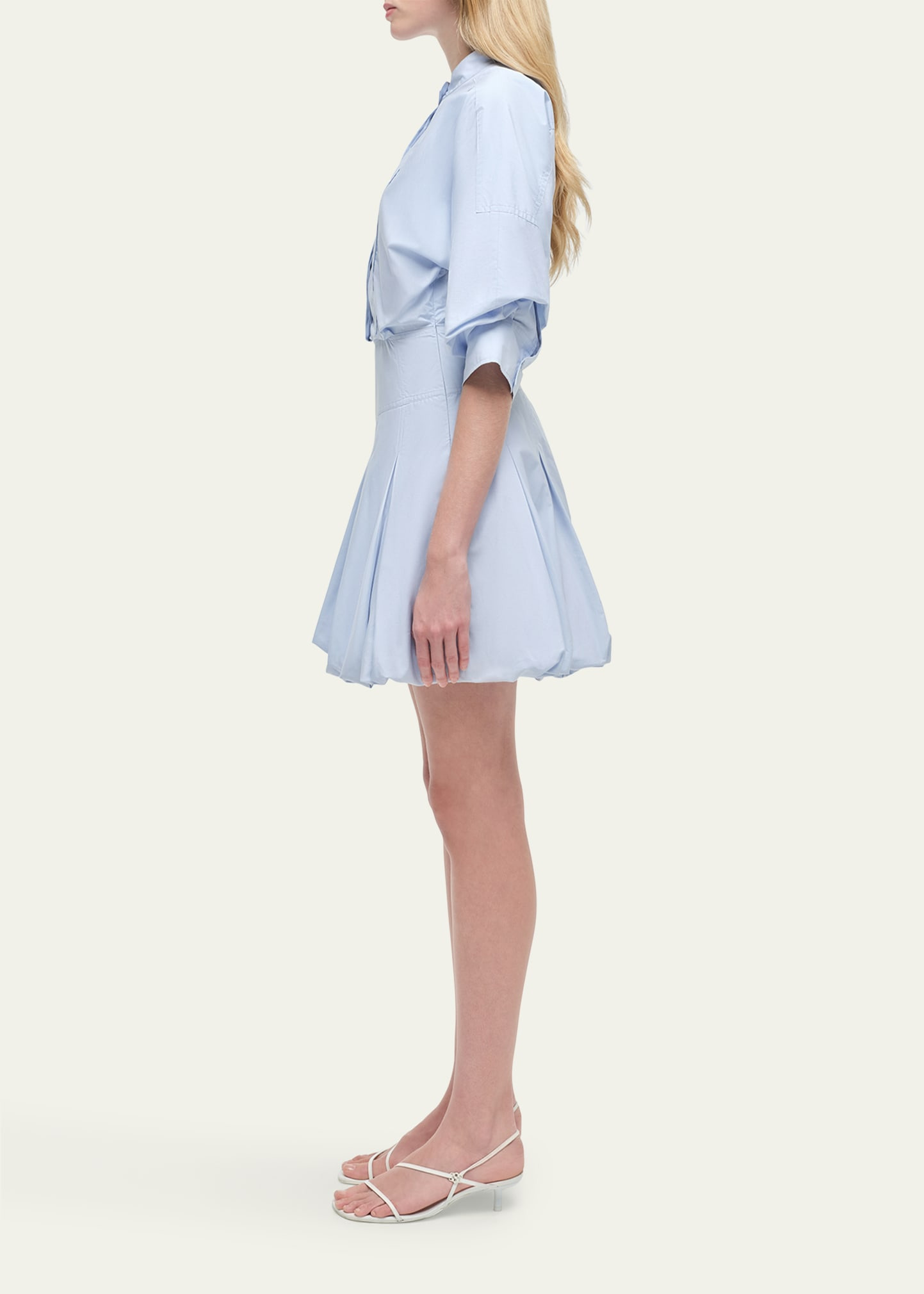 Effie Mini Bubble Shirtdress - 4