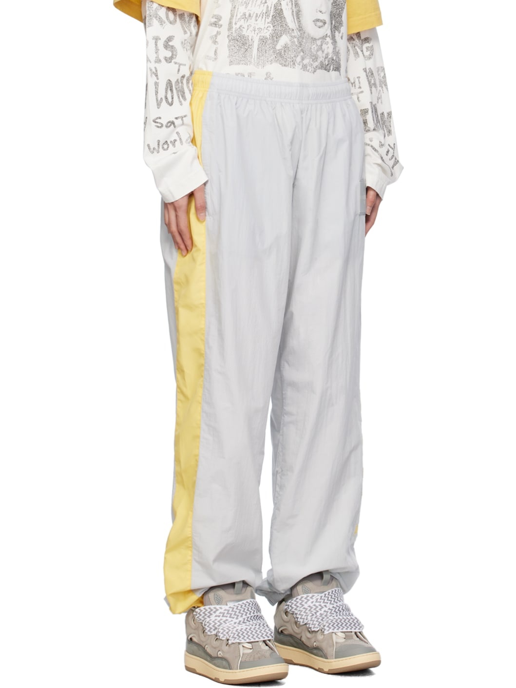 Gray Future Edition Track Pants - 2