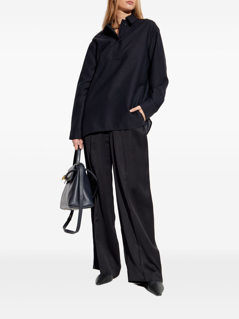 Studio Nicholson Pinole wool polo top outlook