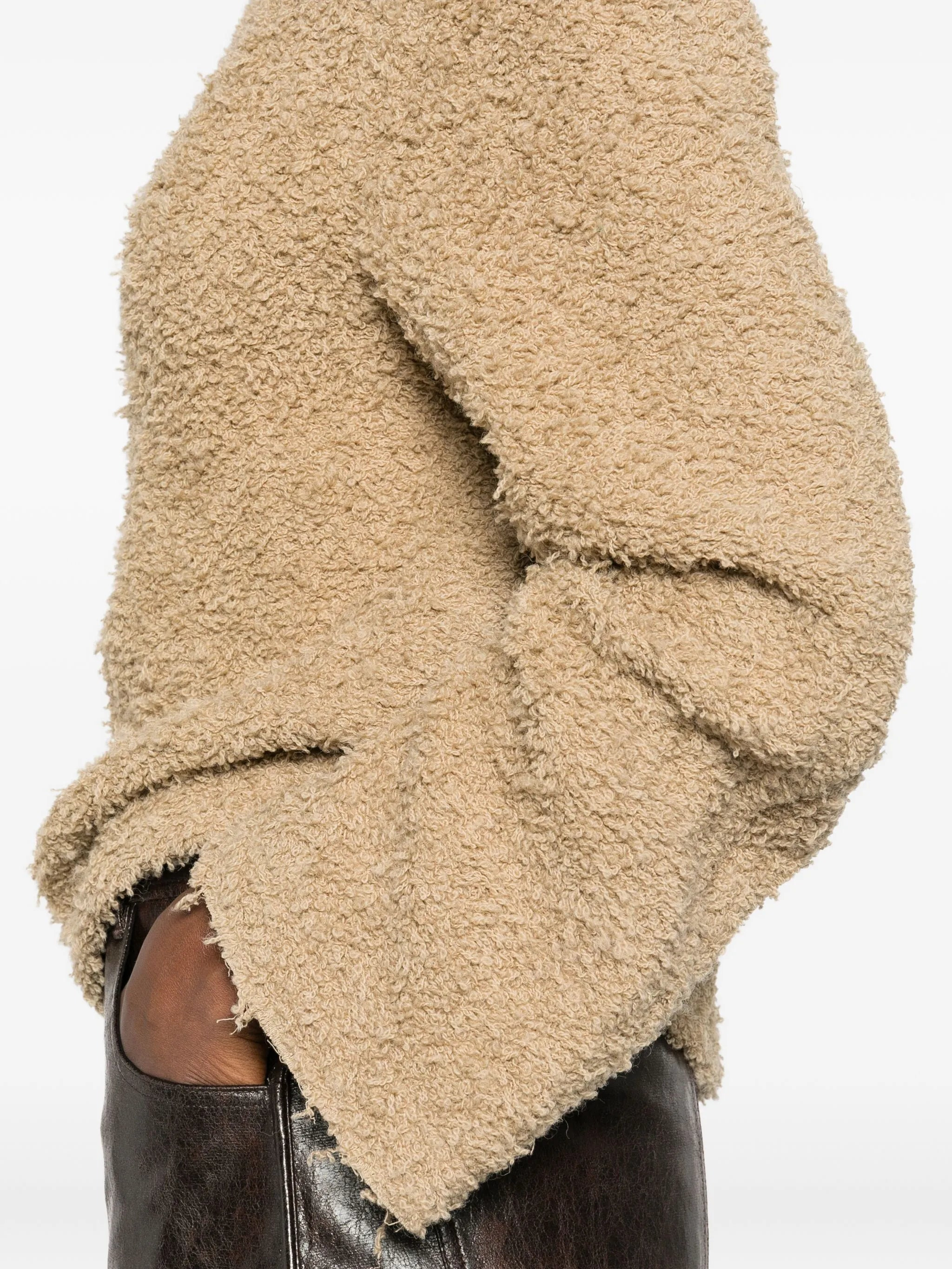 Séfr Frayed-edge Crew-neck Sweater - 4