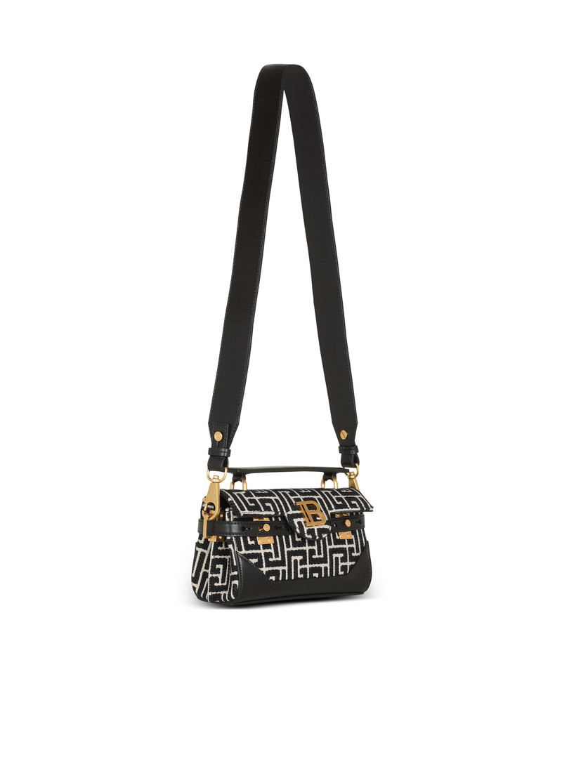 B-Buzz 19 leather bag with jacquard monogram 3