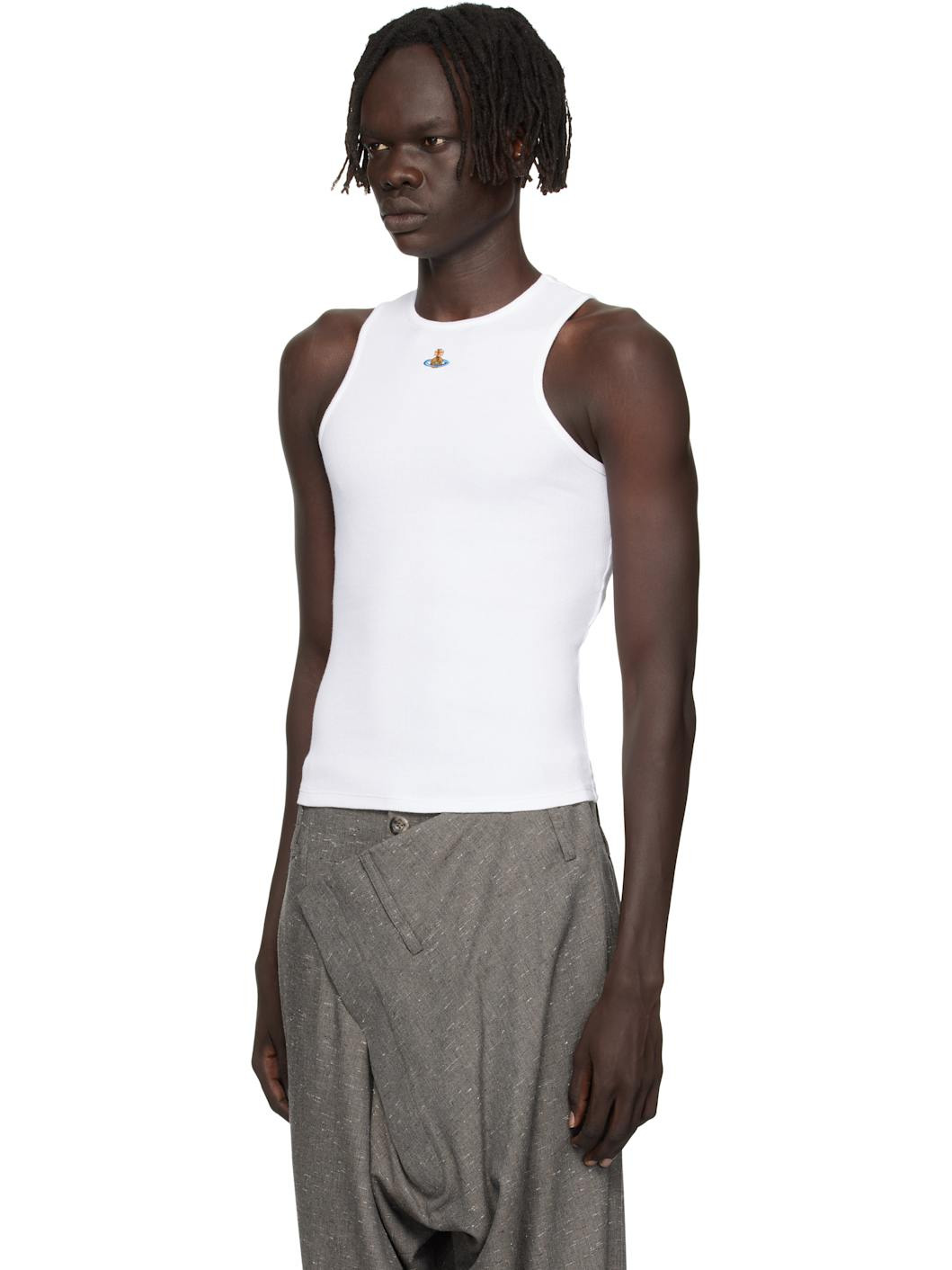 White 90s Tank Top - 4