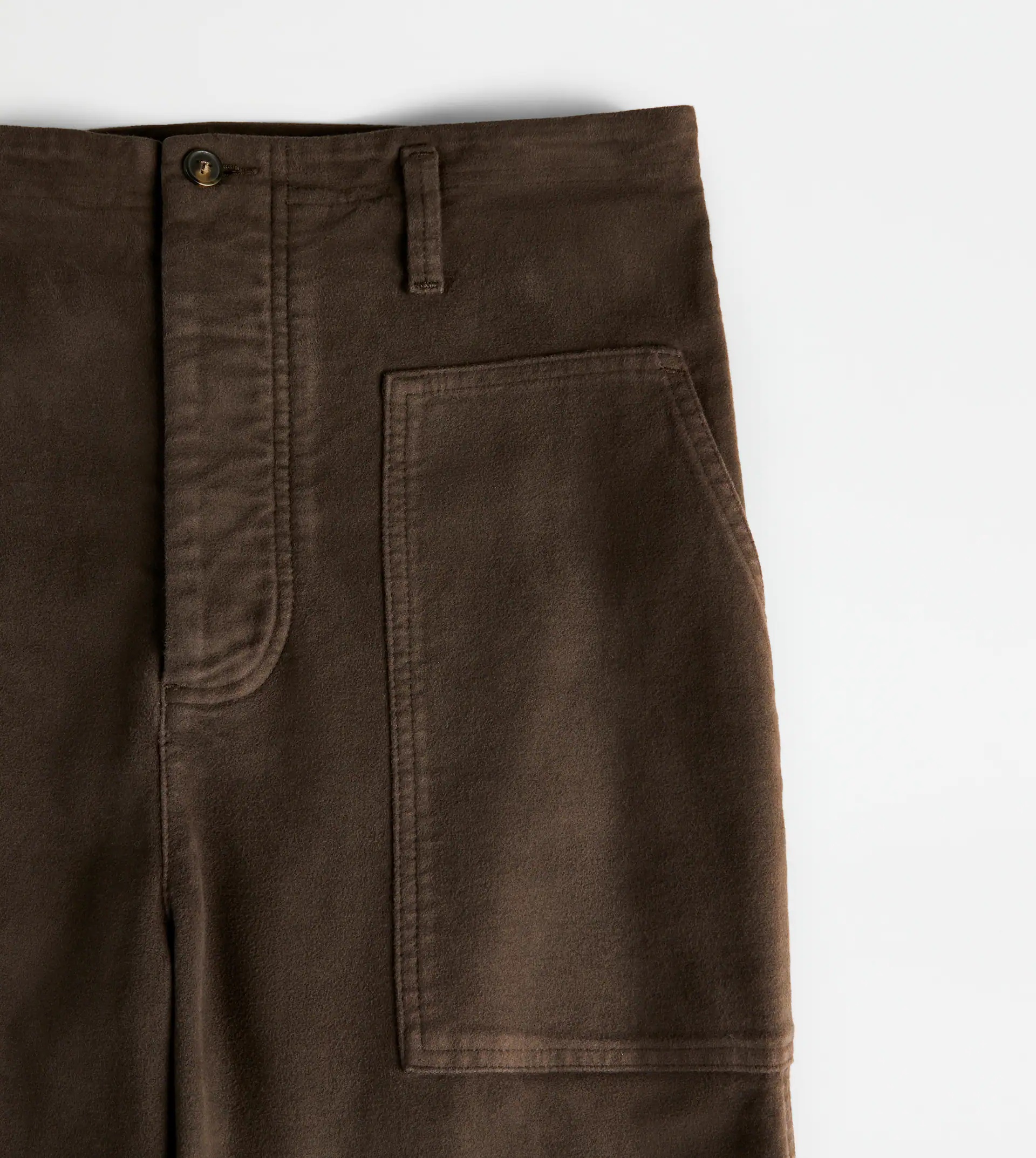TROUSERS - BROWN - 5