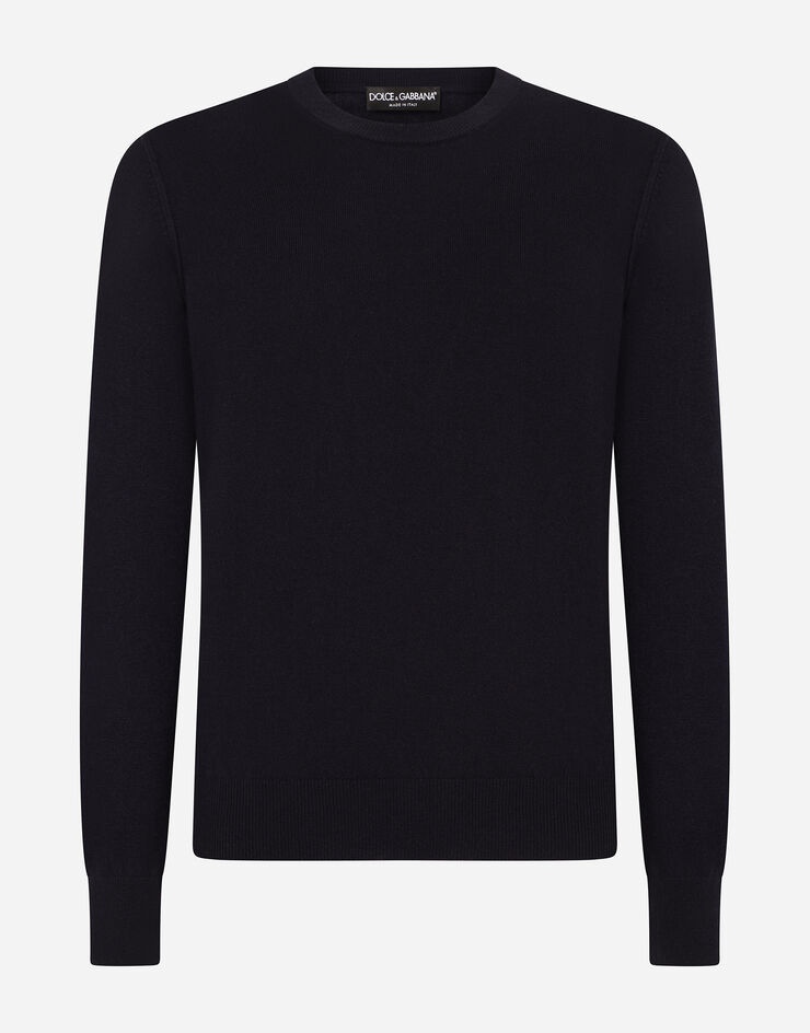 Cashmere round-neck sweater - 1