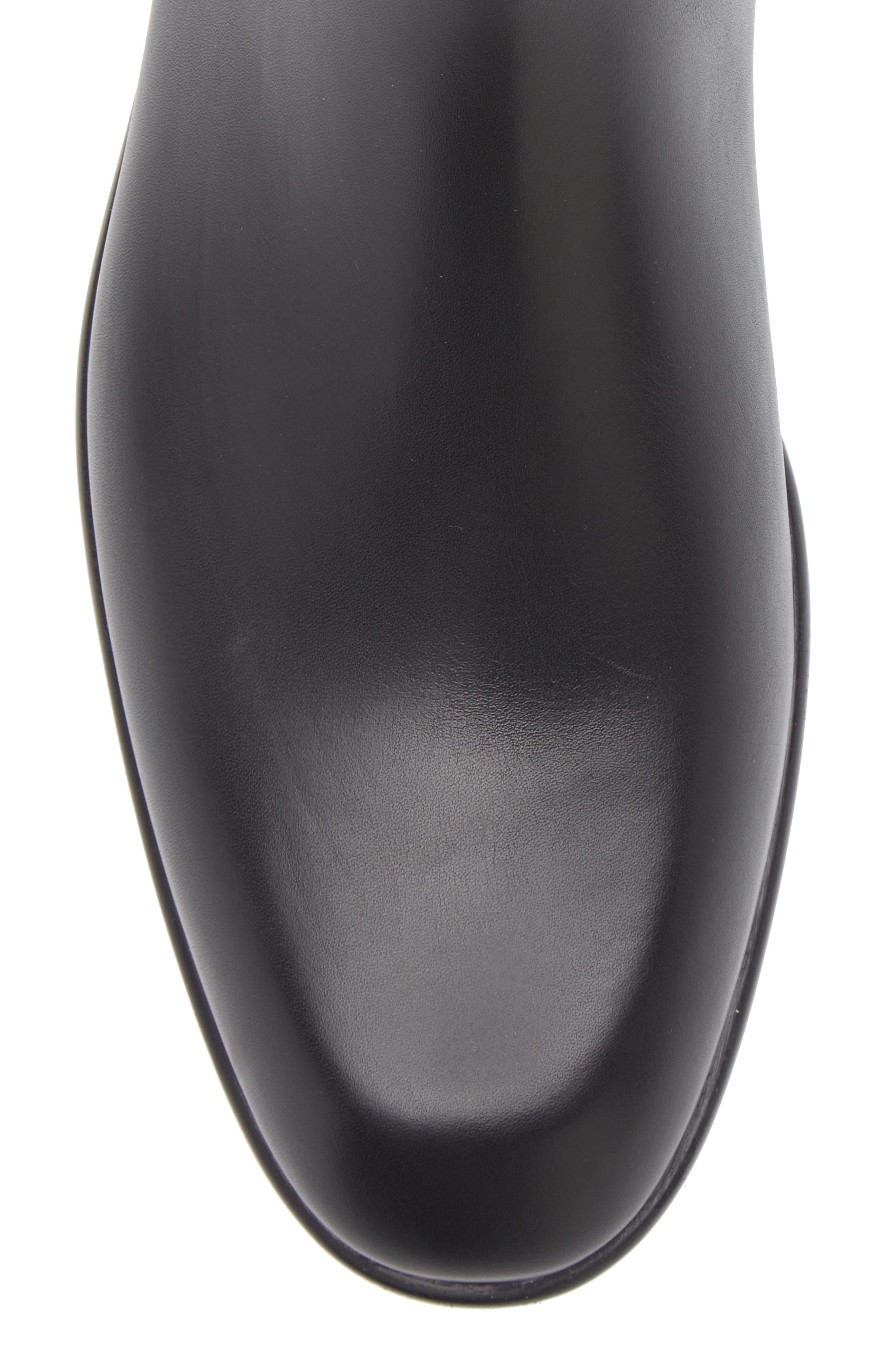 FERRAGAMO Angle Chelsea Boot in Nero at Nordstrom - 5