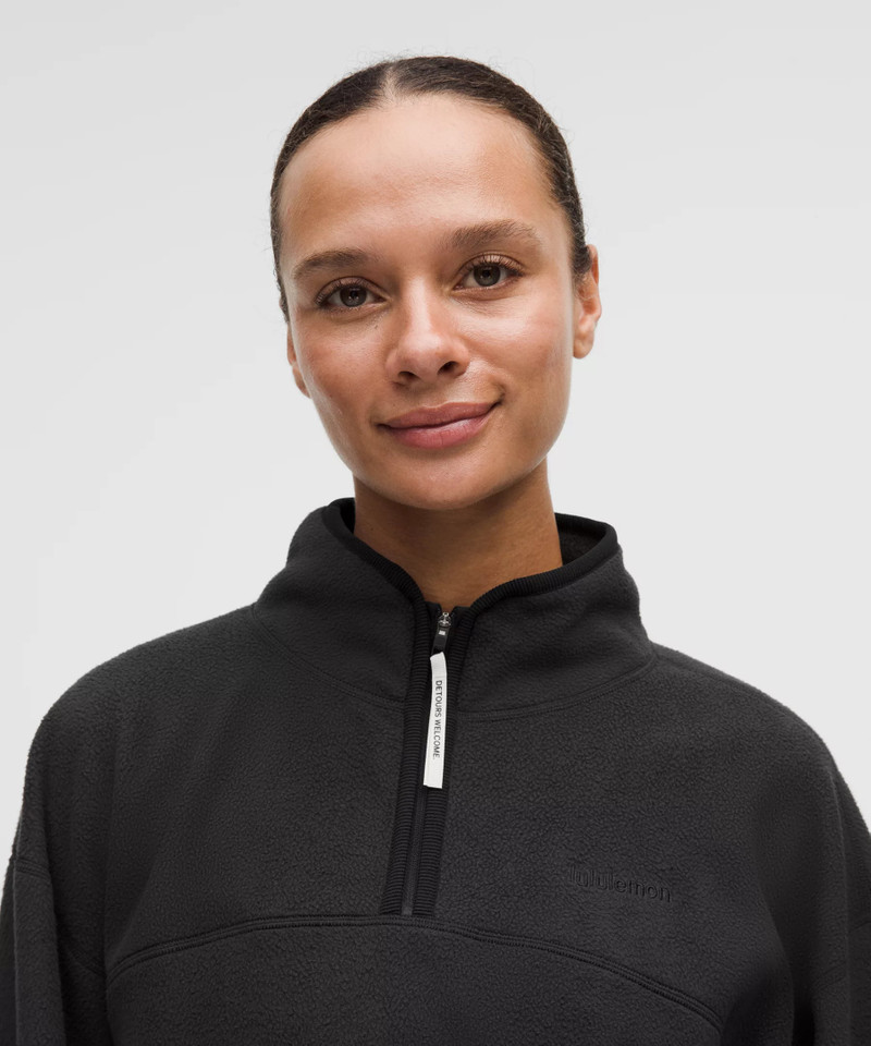Tumbled Fleece Half-Zip Jacket 4