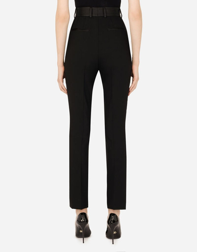 Dolce & Gabbana Woolen tuxedo pants outlook