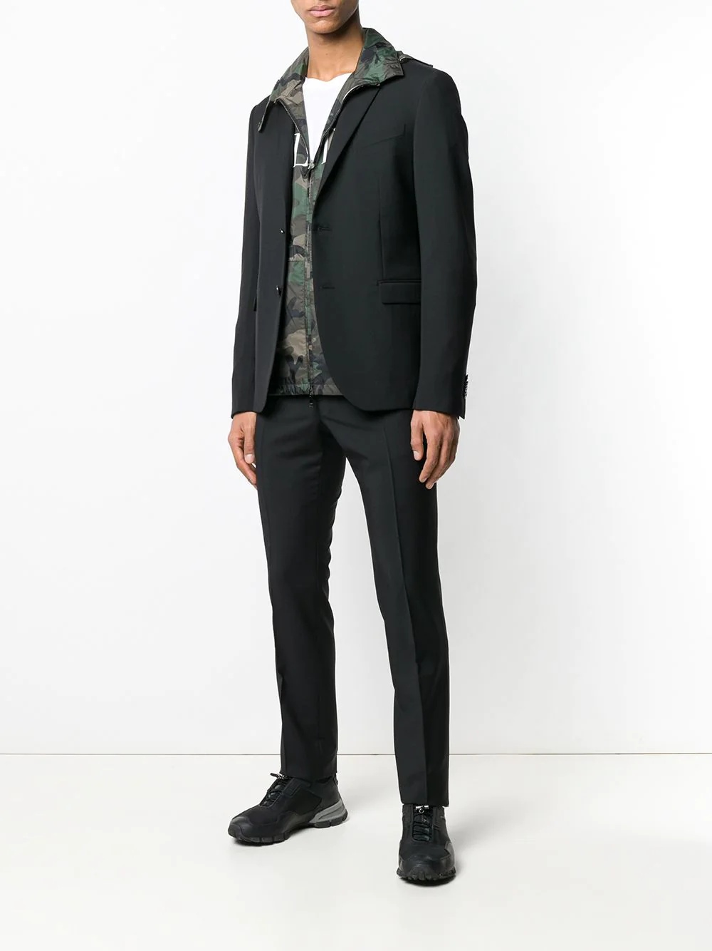 slim-fit suit - 2