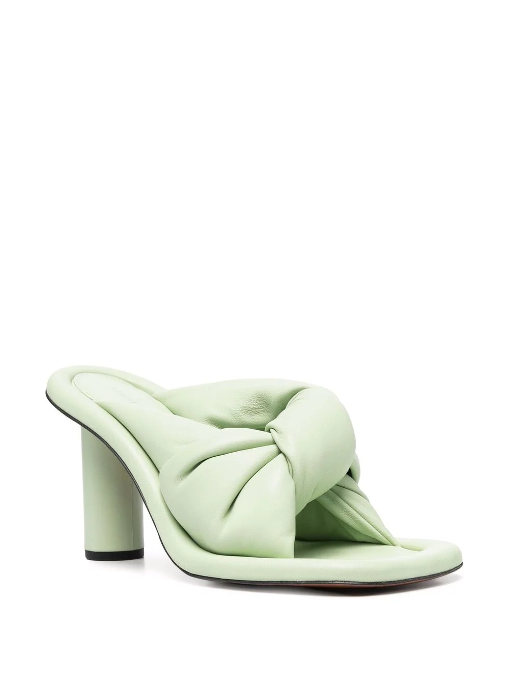 open-toe twisted strap sandals - 2