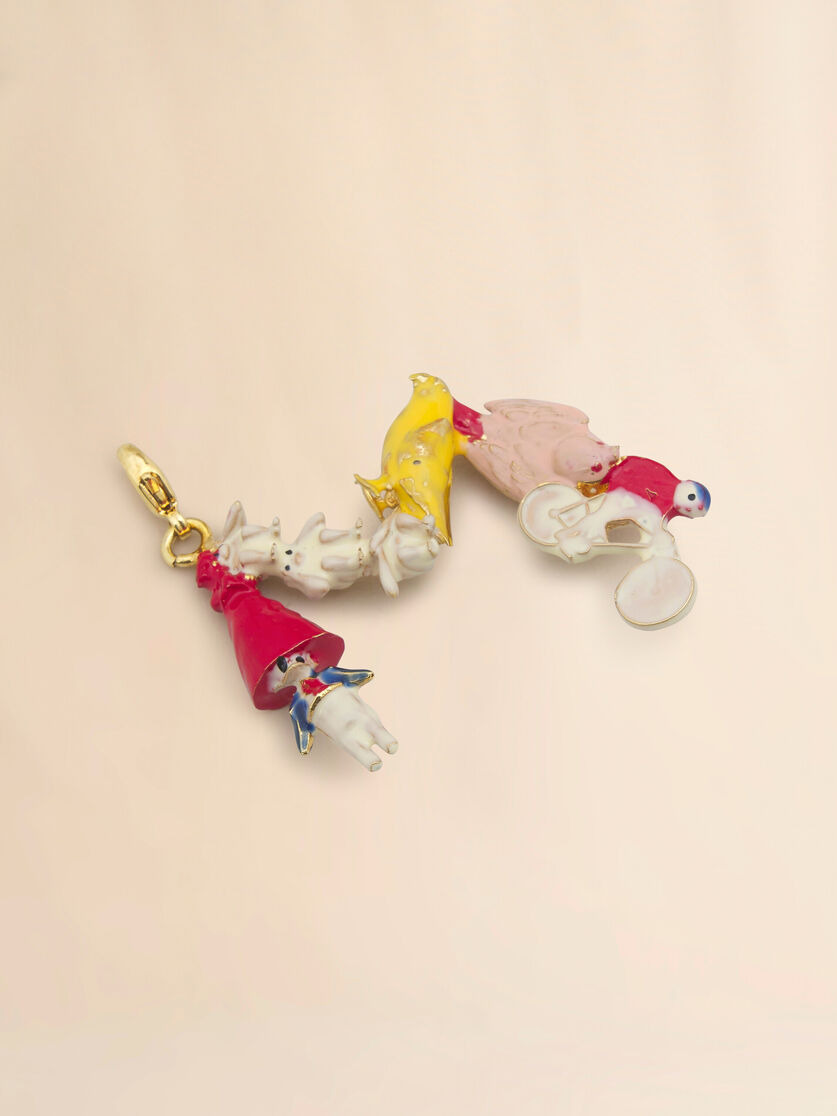 MARNI ALPHABET "M" CHARM - 3