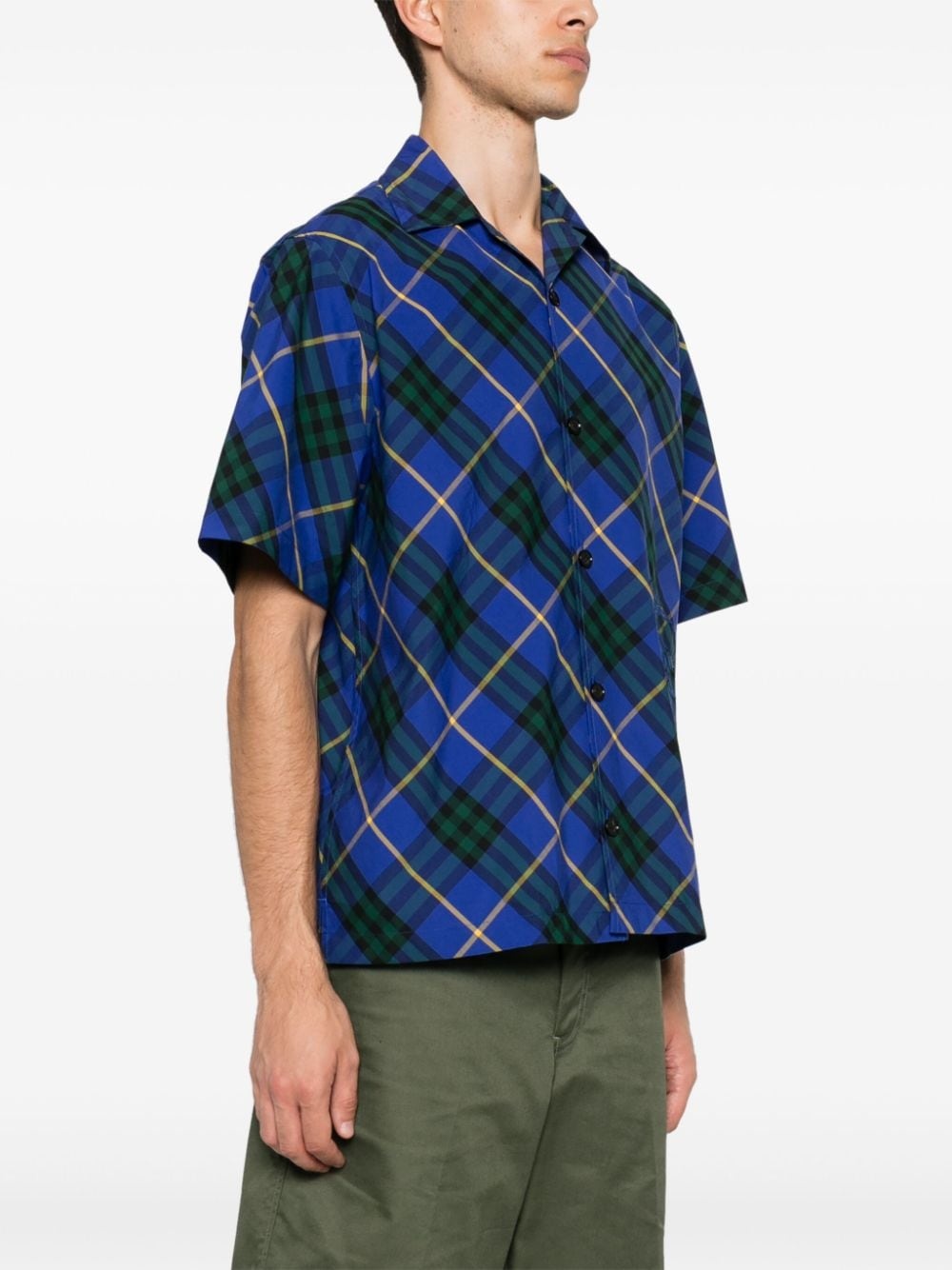 check cotton shirt - 3