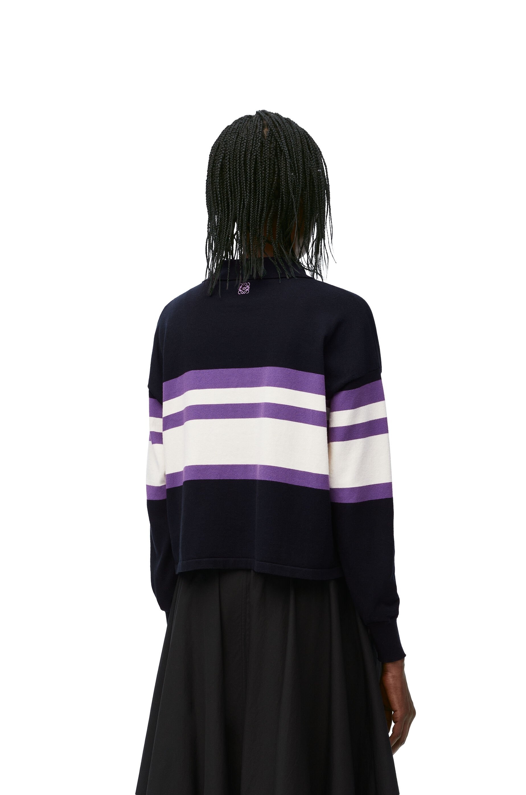 Polo sweater in cotton - 4
