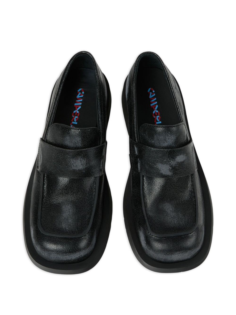 1978 penny-strap leather loafers - 4