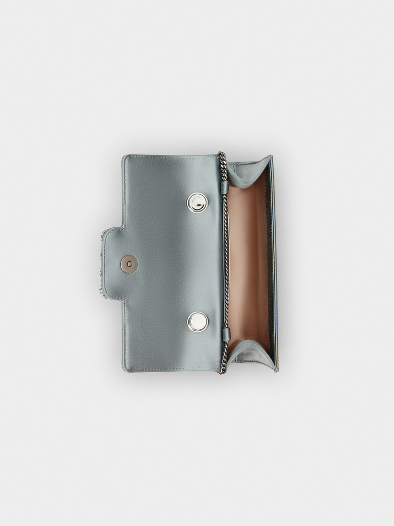 Jewel Efflorescence Mini Bag in satin 6