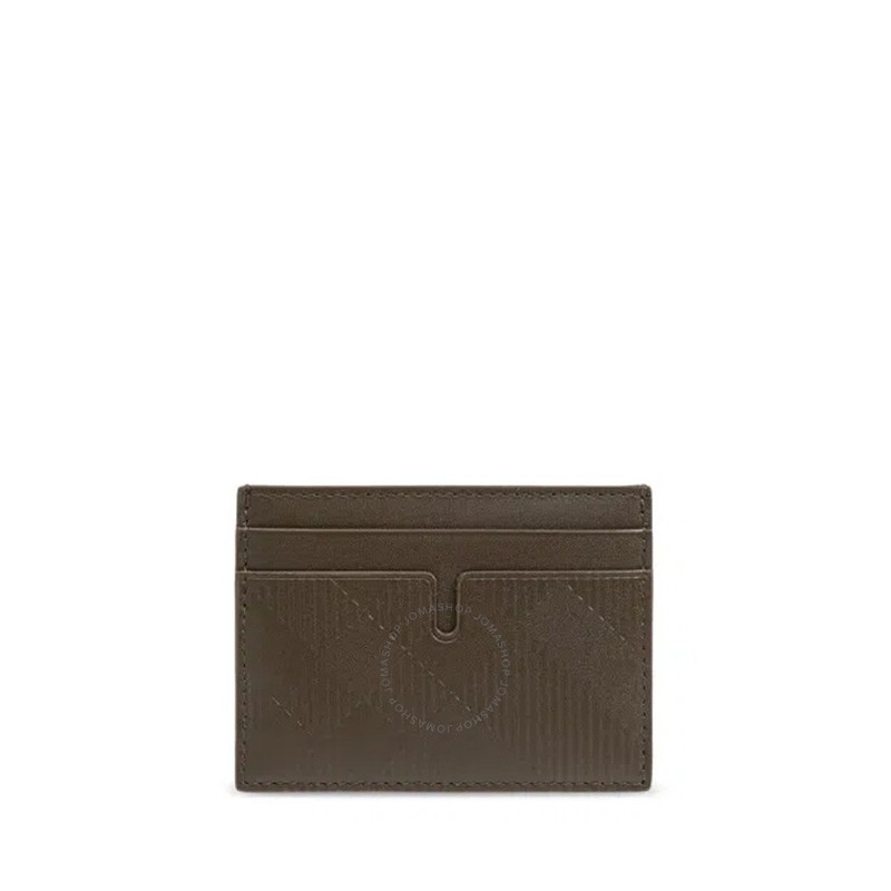 Burberry Sandon Check-Pattern Leather Card Holder 1