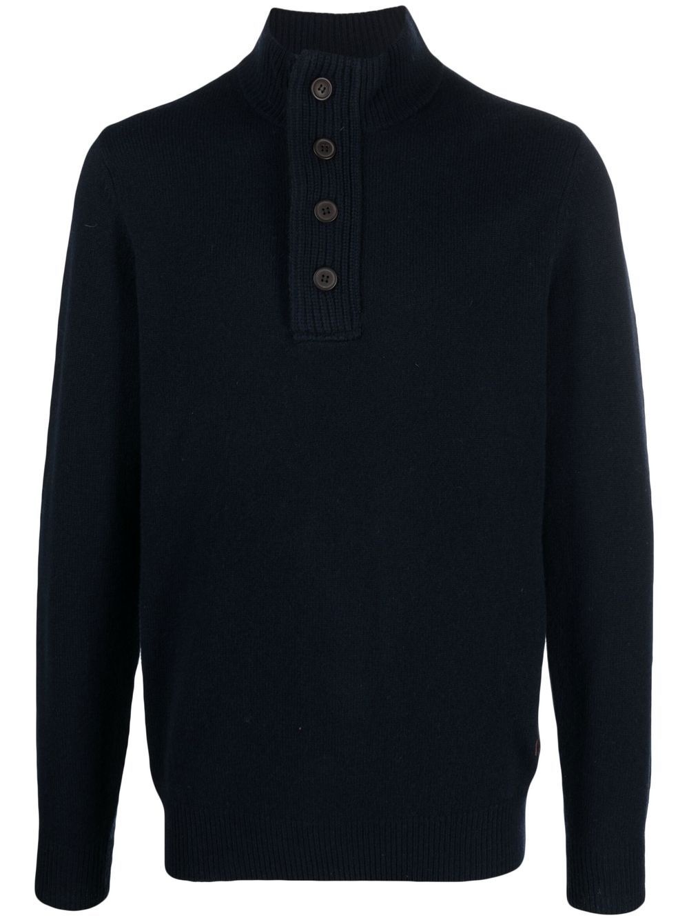 Essential half-zip knitted pullover - 1